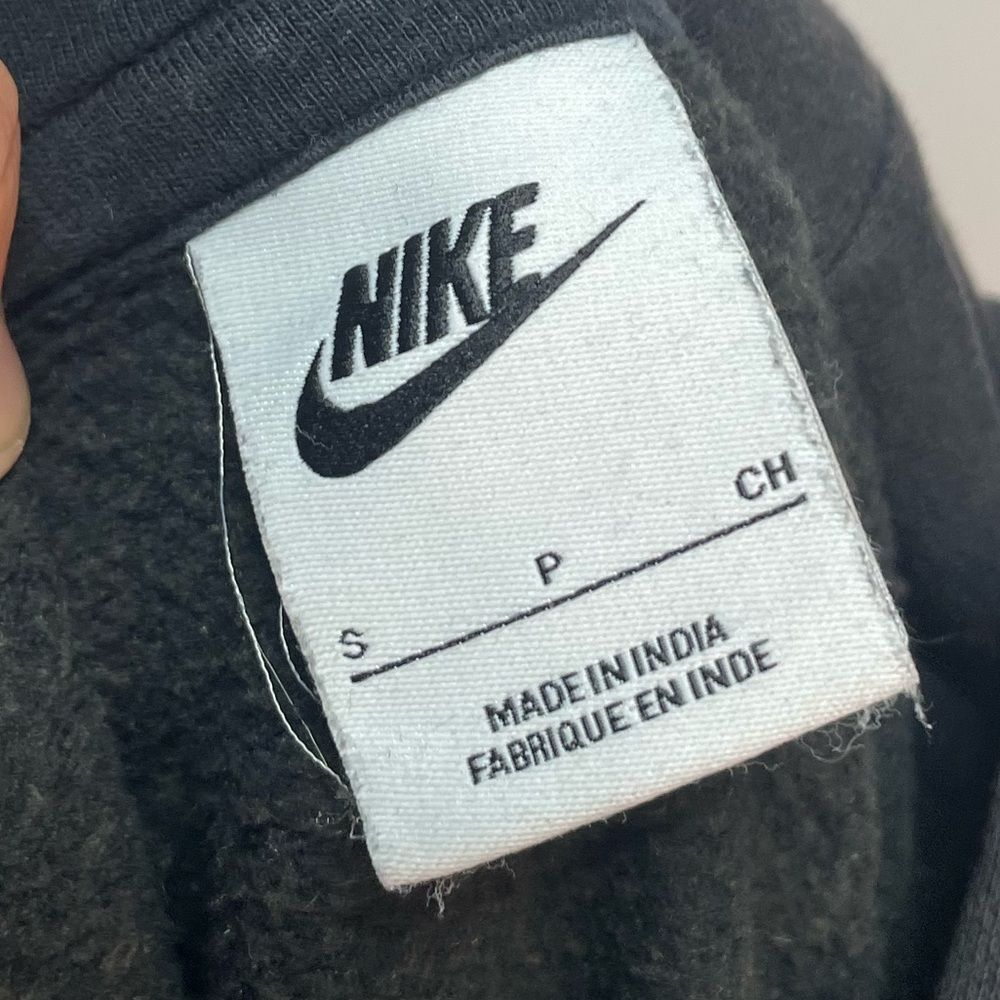 Nike Nike Black Hooded Pullover Sweatshirt Small Size US S / EU 44-46 / 1 - 7 Thumbnail