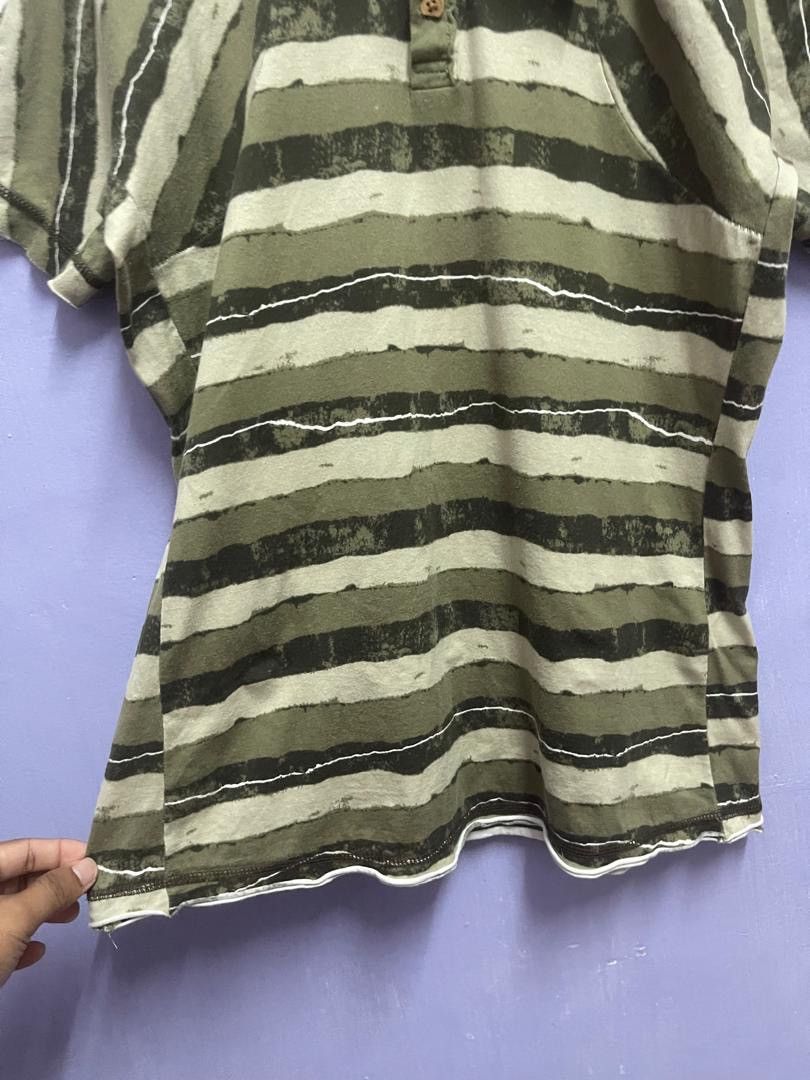Marithe + Francois Girbaud Marithe Francois Girbaud Polo Tee Shirt Size L / US 10 / IT 46 - 3 Thumbnail