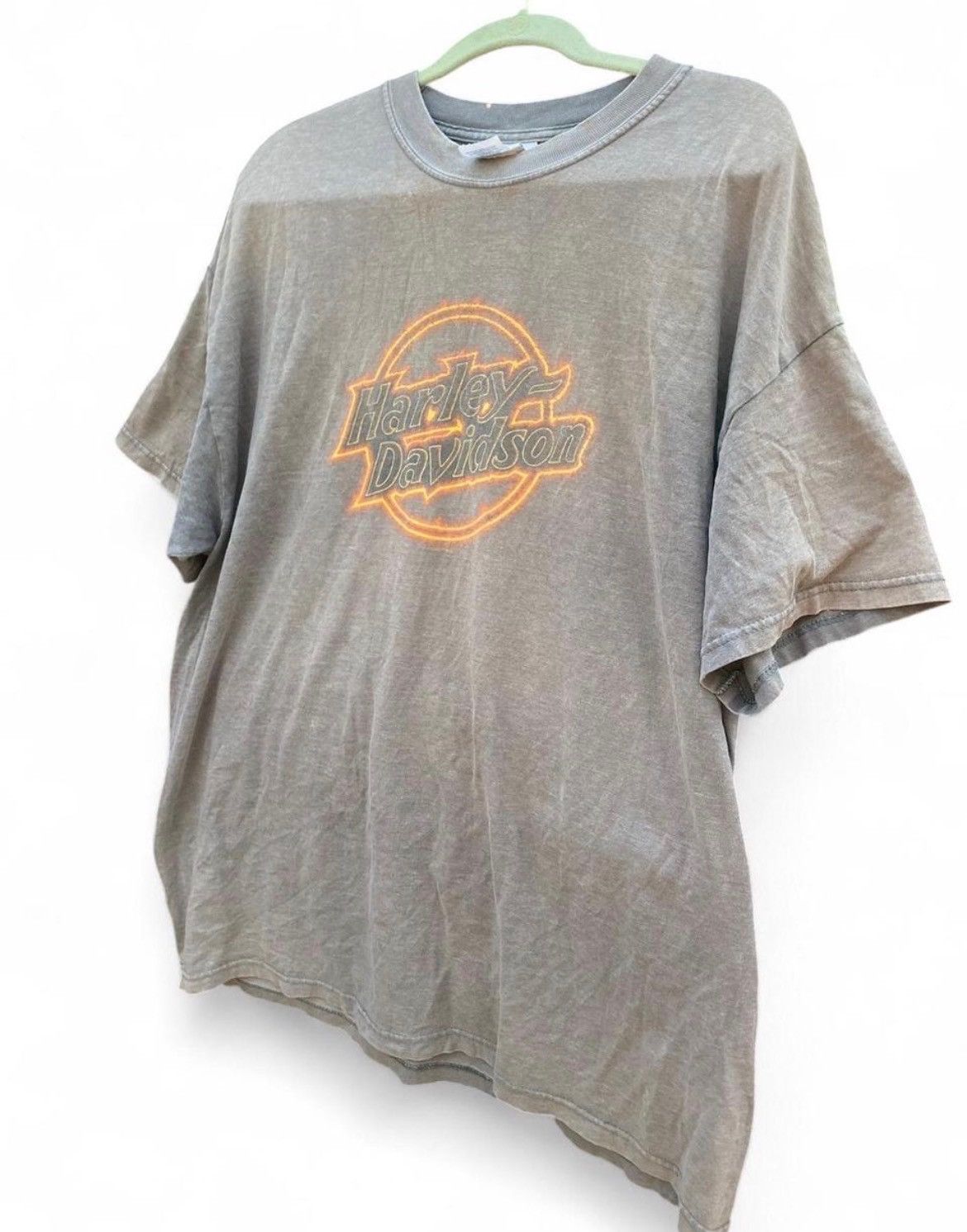 Harley Davidson Vintage Harley-Davidson Gray Graphic Tee Size 2XL Size US XXL / EU 58 / 5 - 3 Thumbnail