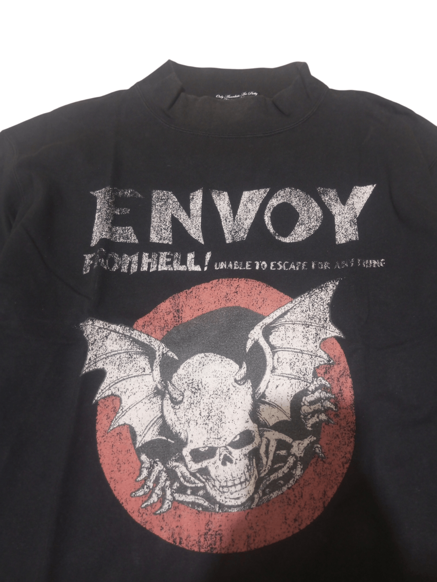 If Six Was Nine × Japanese Brand × Le Grande Bleu (L.G.B.) Vintage RNA "only anrchiss are pretty" Sun faded long sleeve Size US M / EU 48-50 / 2 - 6 Thumbnail