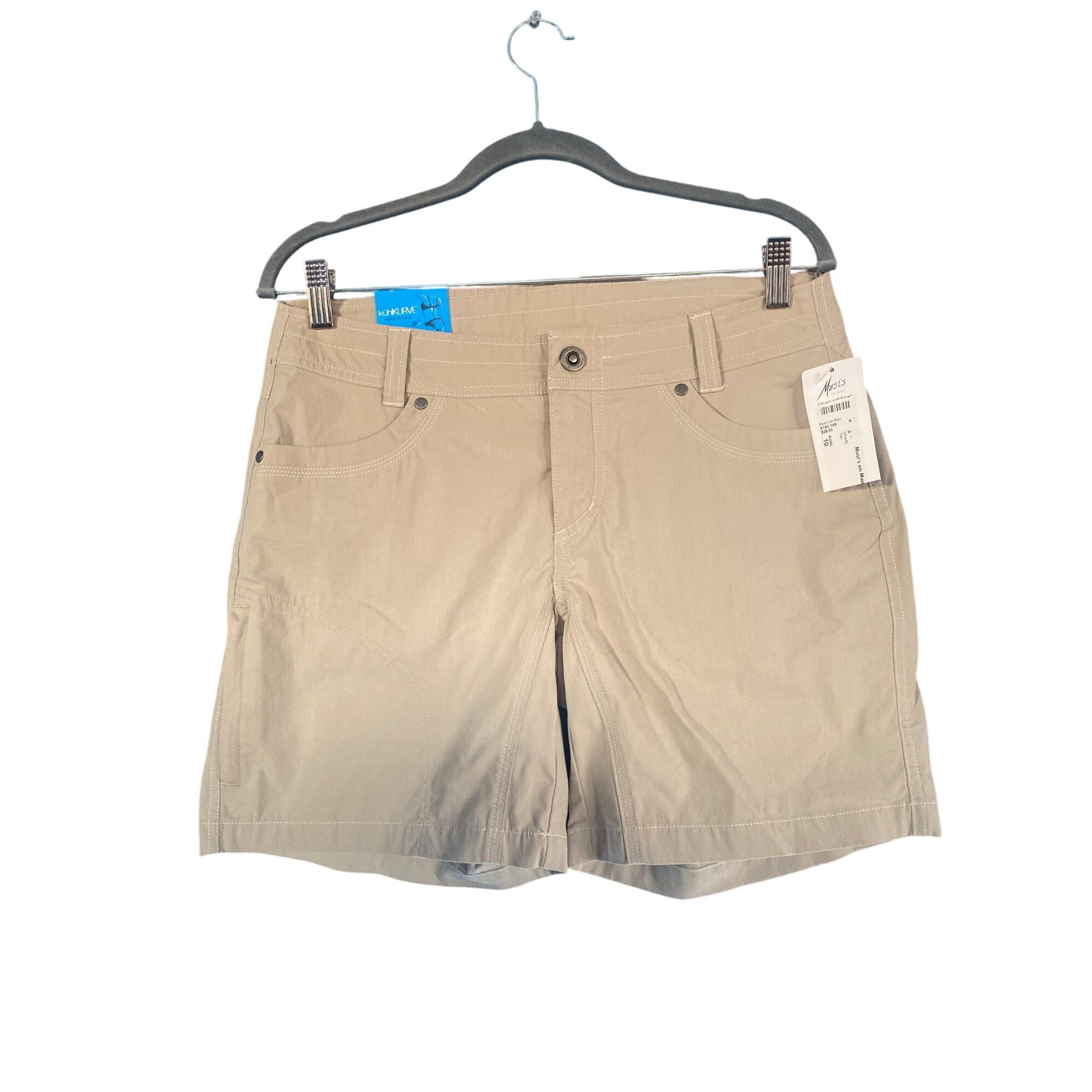 Kuhl NWT Kuhl Women's 10 Splash Shorts 5.5 Beige MSRP$65 Size 32" / US 10 / IT 46 - 12 Thumbnail