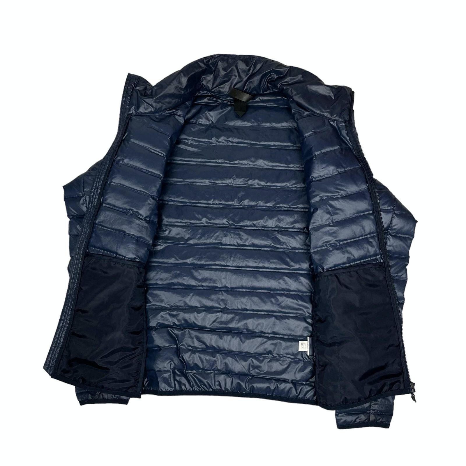Adidas Adidas Men Blue Long Sleeve Full Zip Puffer Jacket L (16-18) Size US L / EU 52-54 / 3 - 11 Thumbnail