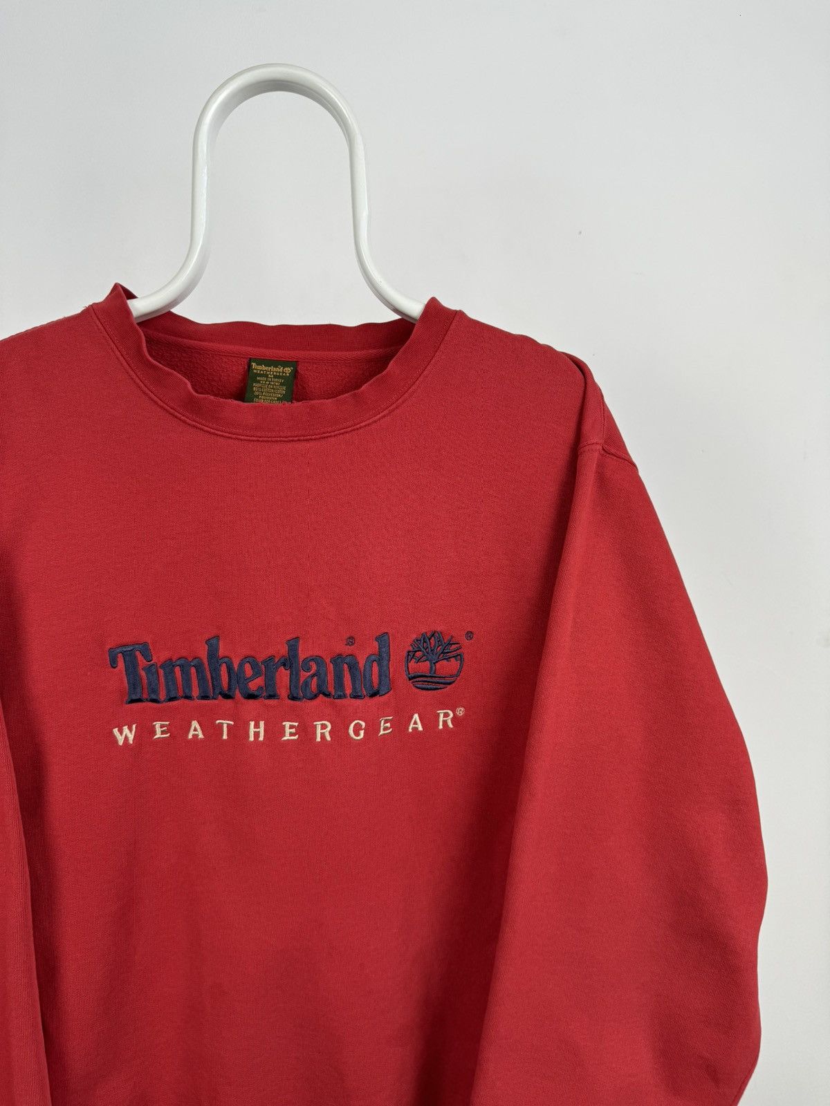 Timberland Vintage Timberland Big Logo Sweatshirt Size US M / EU 48-50 / 2 - 2 Thumbnail