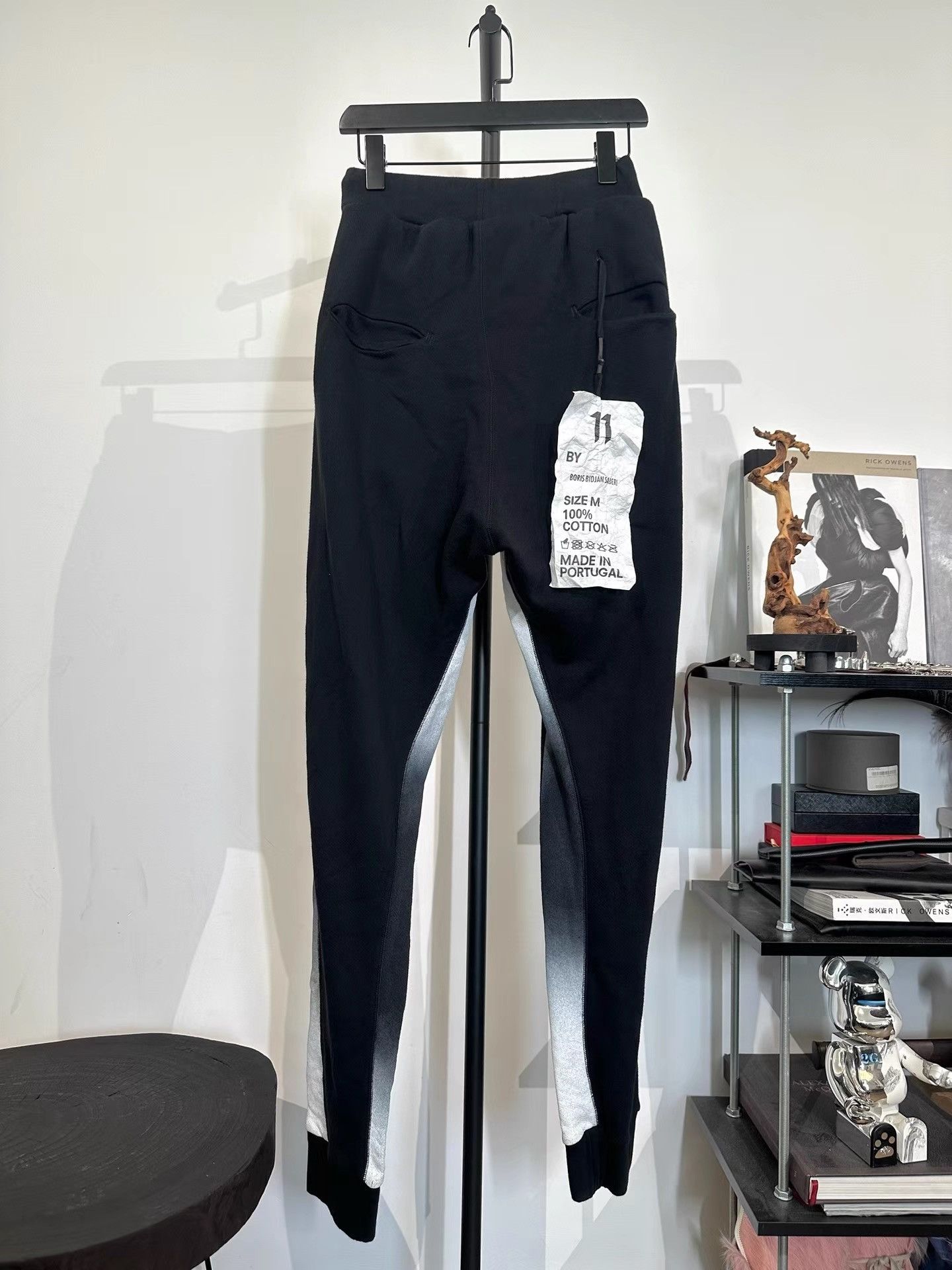 11 By Boris Bidjan Saberi 11by BBS P3 Print Elastic Cuff Sweatpants K35 Size US 33 - 2 Thumbnail