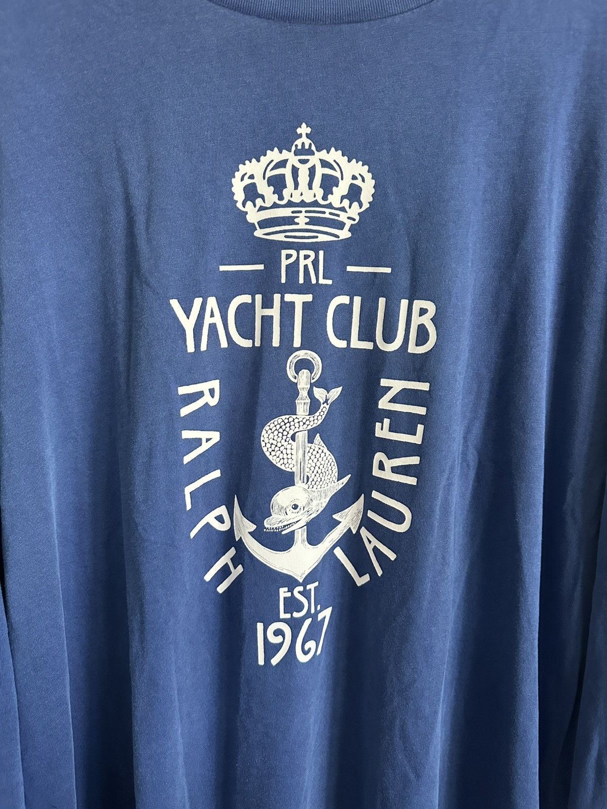 Polo Ralph Lauren Polo Ralph Lauren Yacht Club Riviera Sail Boat Anchor Shirt Size US XL / EU 56 / 4 - 2 Thumbnail