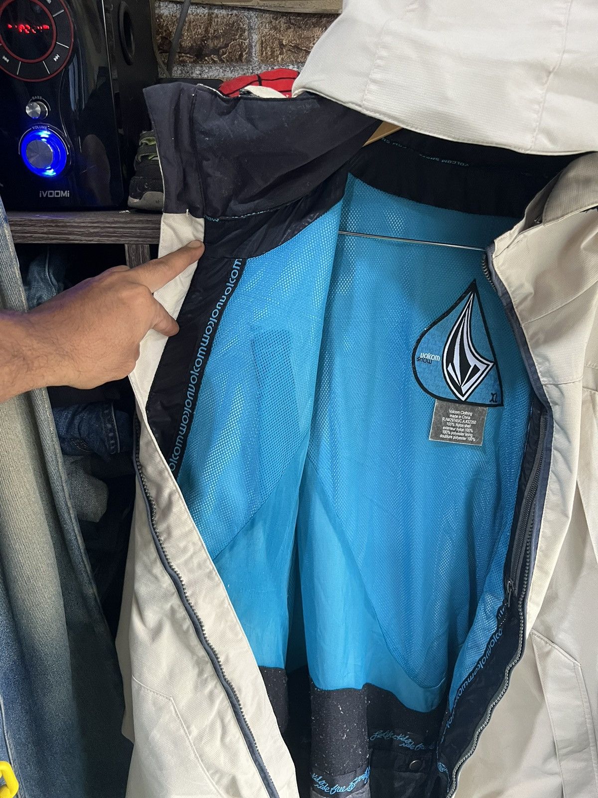 Volcom 🔥Vintage Volcom Snow Zipper Jacket Size US XL / EU 56 / 4 - 13 Thumbnail
