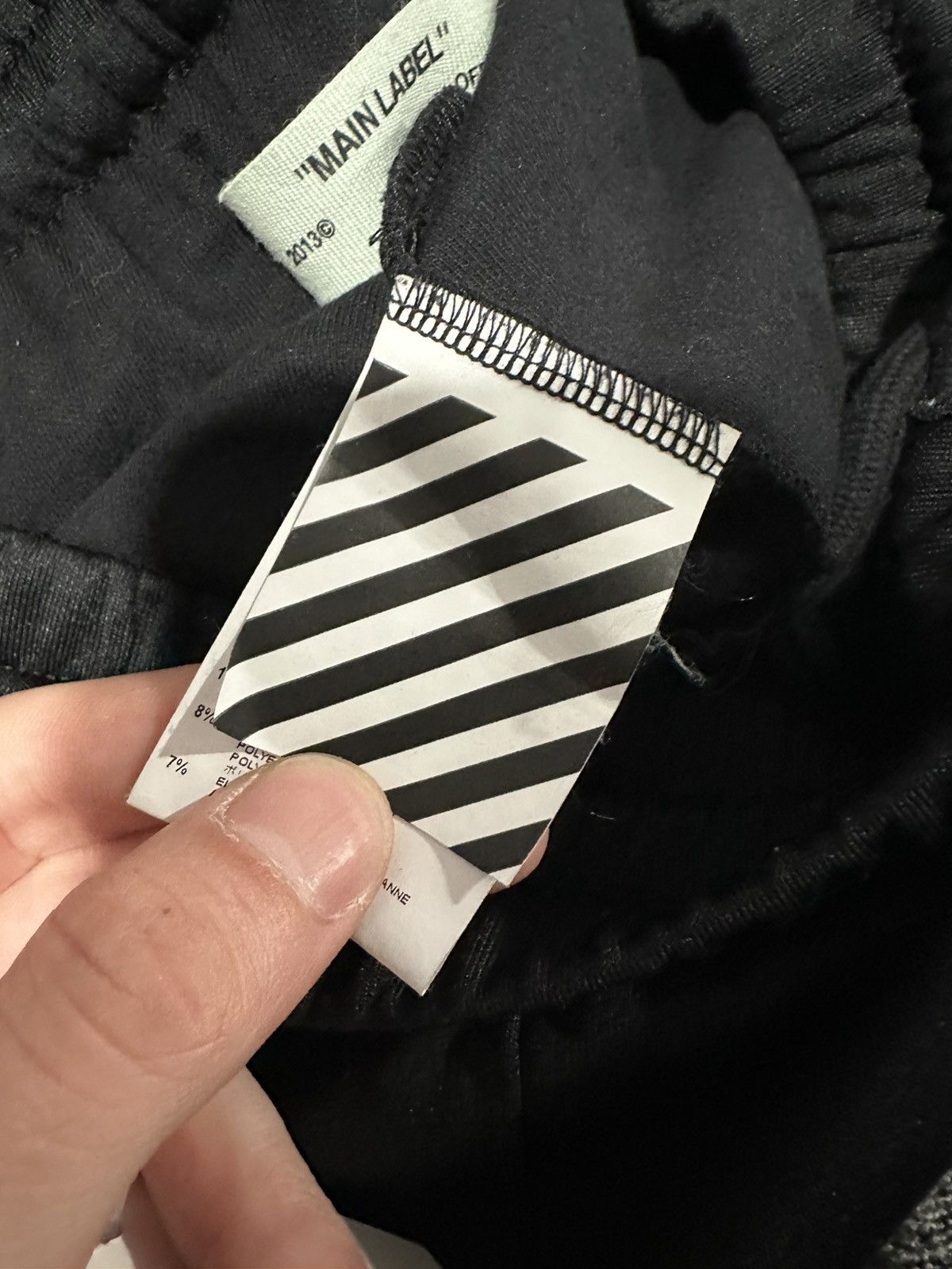 Off-White OFF-WHITE DIAGONAL-PRINT TRACK PANTS Size US 36 / EU 52 - 5 Thumbnail
