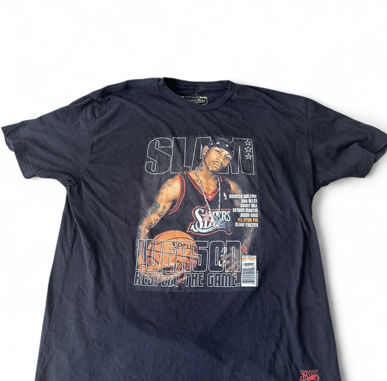 Mitchell & Ness Mitchell & Ness Allen Iverson Slam Magazine Tee Size US XXL / EU 58 / 5 - 1 Thumbnail