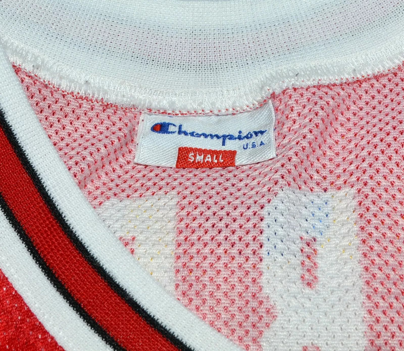 Champion NBA CHICAGO BULLS SHIRT JERSEY CHAMPION JORDAN #23 SIZE S Size US S / EU 44-46 / 1 - 6 Thumbnail