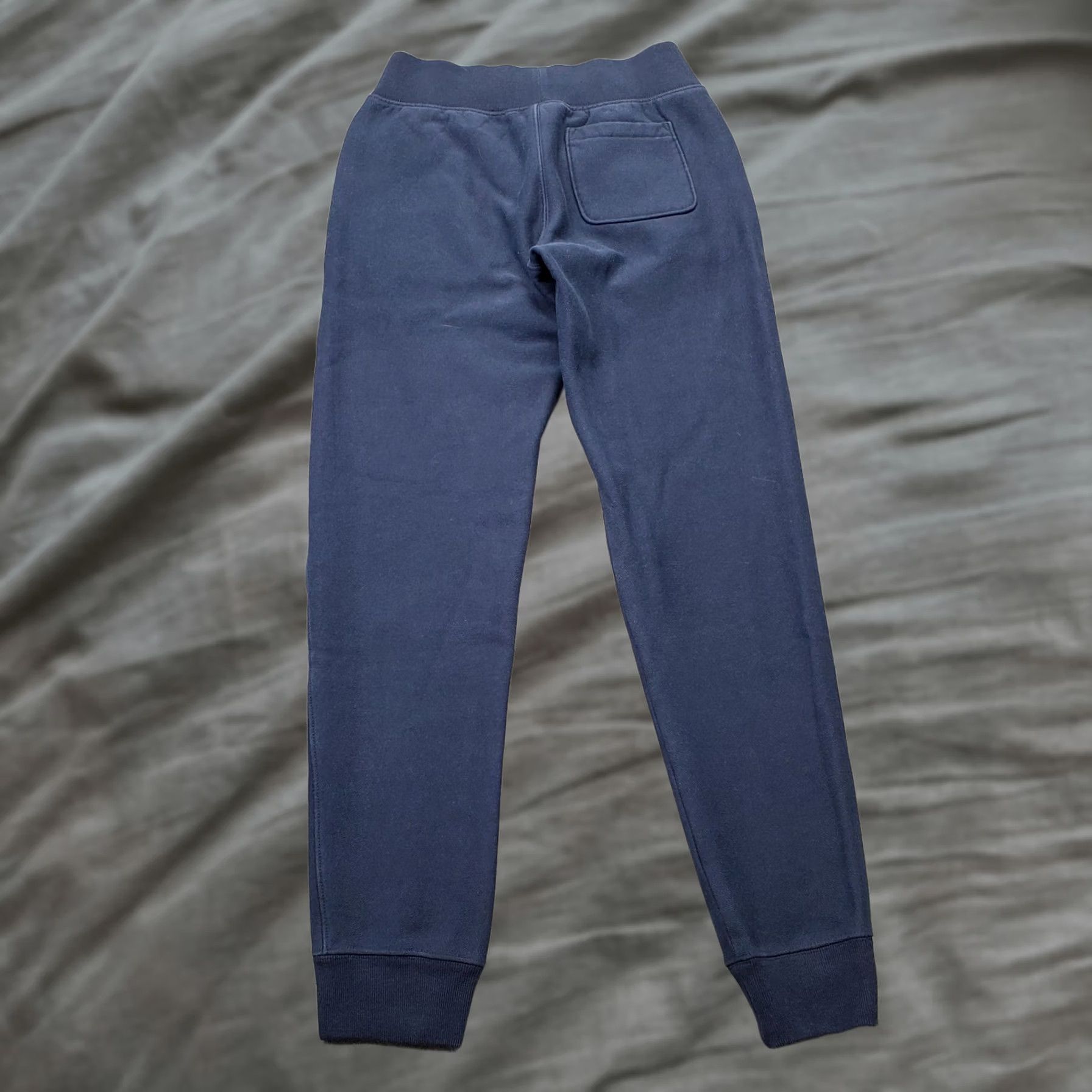 Champion Champion Women's XS Blue Jogger Pants - Fleece Lined Reverse Weave, Elastic Waist, Pockets, 29.25" Inseam, Tapered Leg, Cotton, Casual Activewear Size 26" / US 2 / IT 38 - 1 Thumbnail