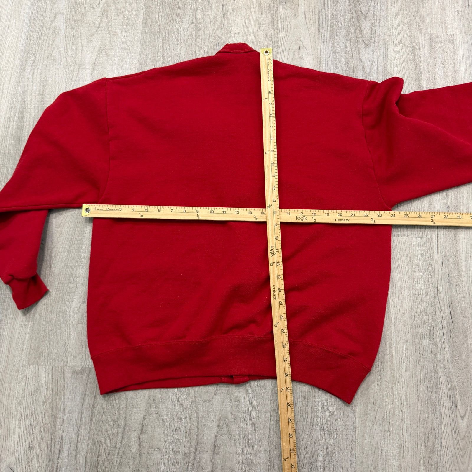 Vintage Vintage Yorkshire Terrier Cardigan Sweater Women's L/XL Red Size L / US 10 / IT 46 - 7 Thumbnail