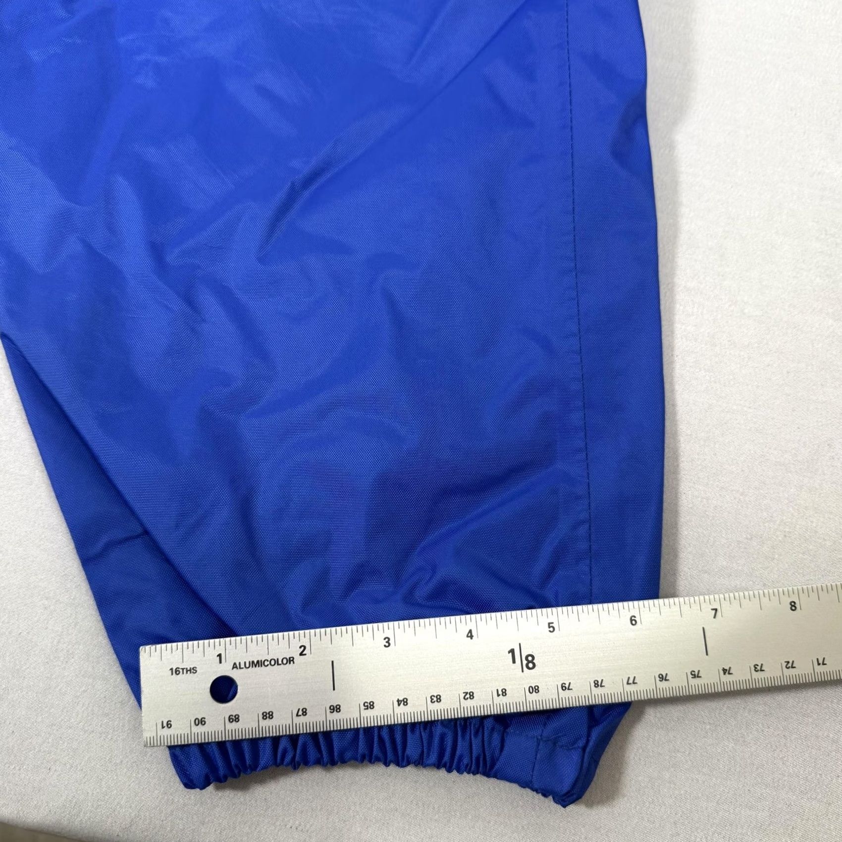 Vintage NRS Mens Medium Blue Rain Pants Nylon Elastic Waist Water Sports Size US 31 - 5 Thumbnail