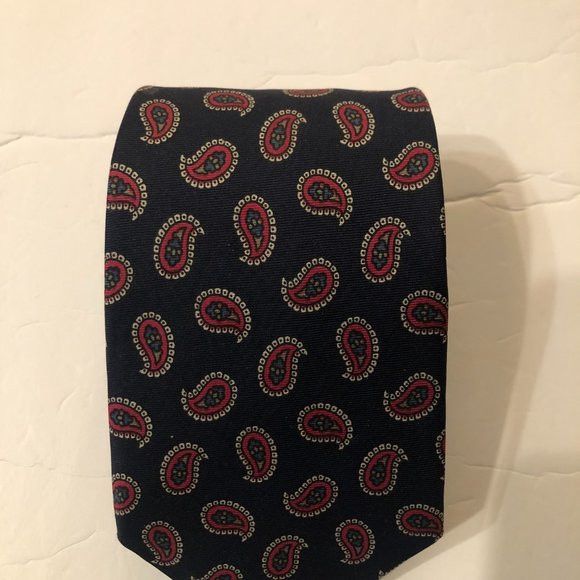 Hart Schaffner Marx HART SCHAFFNER MARX MEN'S 100%SILK NECK TIE WIDTH: 3 1/2" Size ONE SIZE - 2 Thumbnail