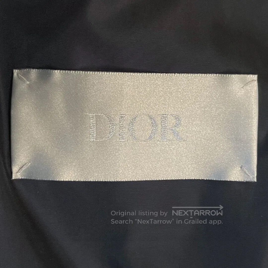 Dior dior logo print puffer jacket in champagne brown. Size US L / EU 52-54 / 3 - 5 Thumbnail