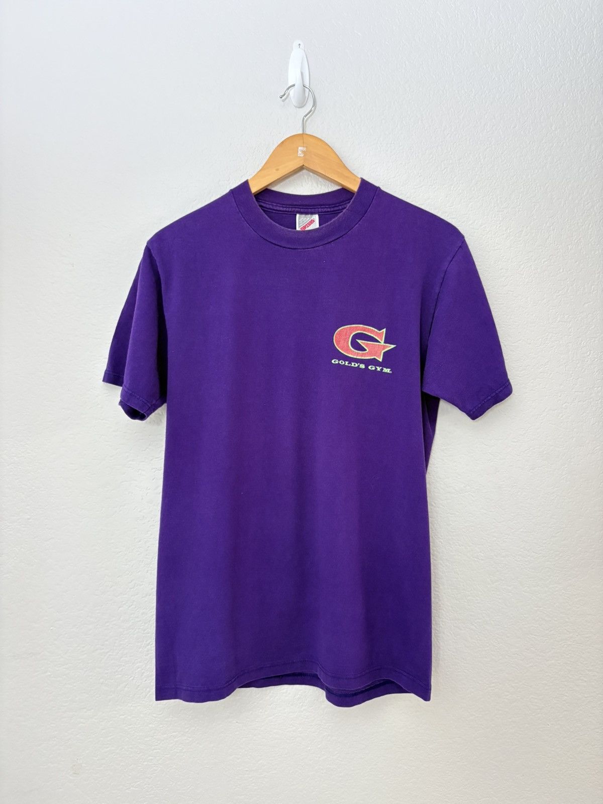 Vintage 90’s Gold’s Gym Vintage Tee Shirt Size US M / EU 48-50 / 2 - 2 Thumbnail