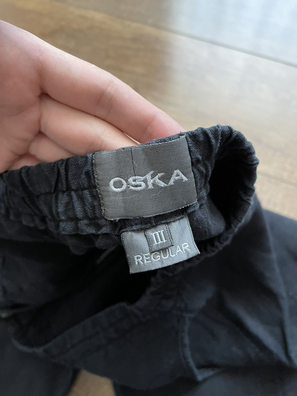 OSKA Oska 505 Regular Linen Pants/Shorts Trousers Size 28" / US 6 / IT 42 - 10 Thumbnail