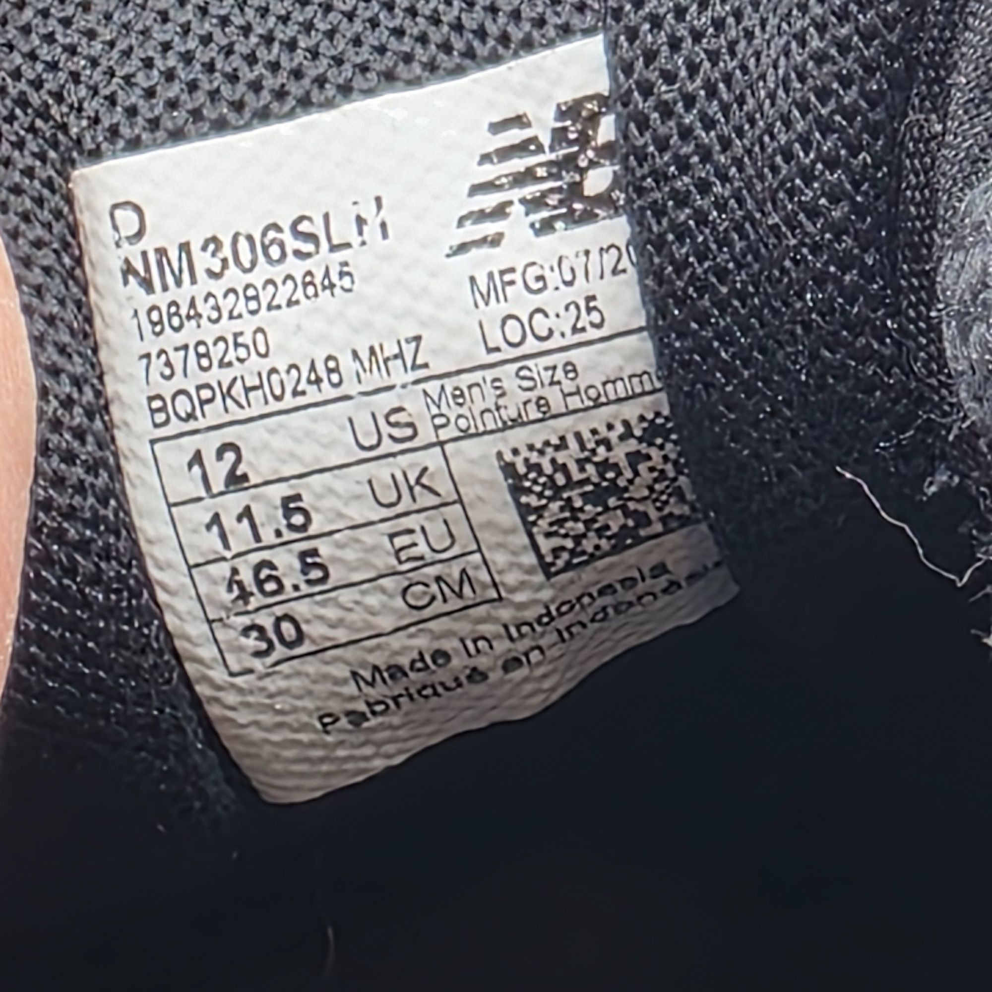 New Balance New Balance Numeric Jamie Foy 306 Mens Size 12 Black Gum Ska Size US 12 / EU 45 - 6 Thumbnail