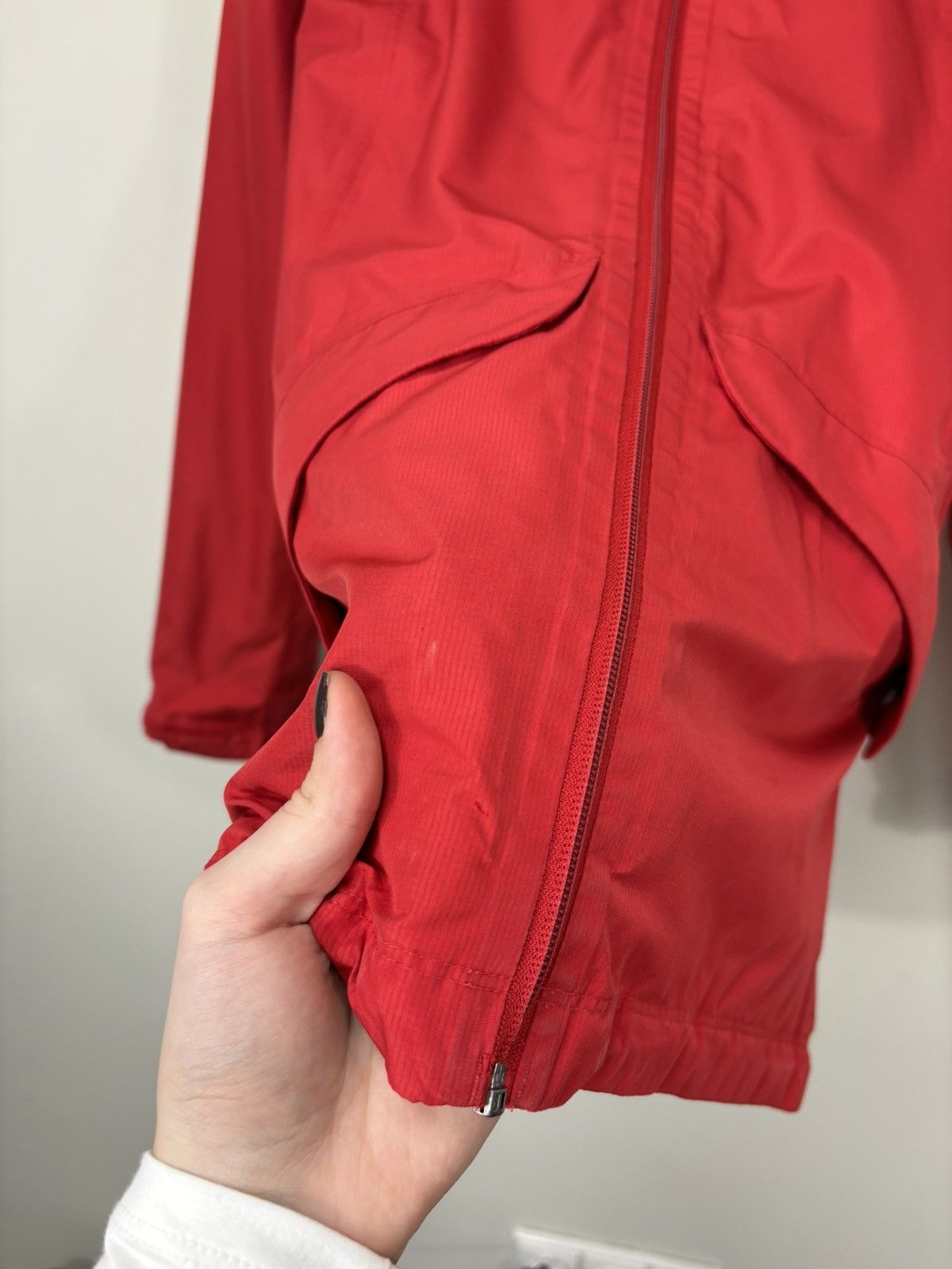 Haglofs Haglofs Women’s Red Outdoor Full Zip Windbreaker Husk Jacket Size XS / US 0-2 / IT 36-38 - 7 Thumbnail