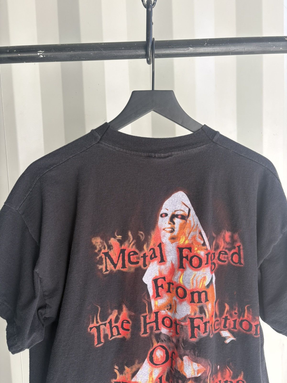 Band Tees Vintage Cradle Of Filth Wanking Nun Shirt Grunge Band Size US XL / EU 56 / 4 - 4 Thumbnail