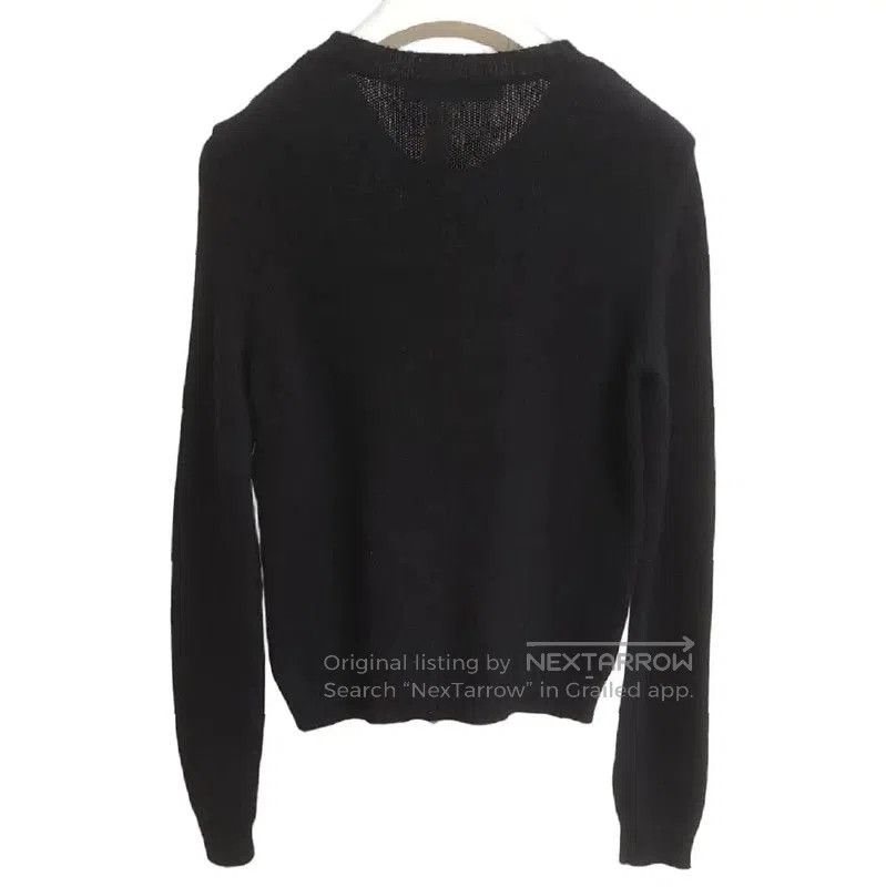 Dior Dior Black Cashmere Sweater with Embroidery . Size S / US 4 / IT 40 - 6 Thumbnail