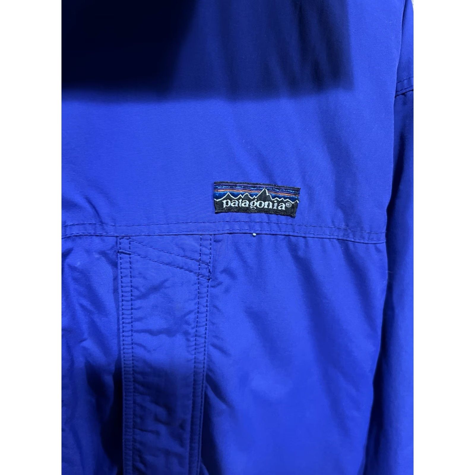 Patagonia VINTAGE Patagonia Parka Coat Jacket Winter Blue Mens Small Parka Jacket Windproof Water Resistant Softshell 90s Snowshot Vintage Size US S / EU 44-46 / 1 - 3 Thumbnail