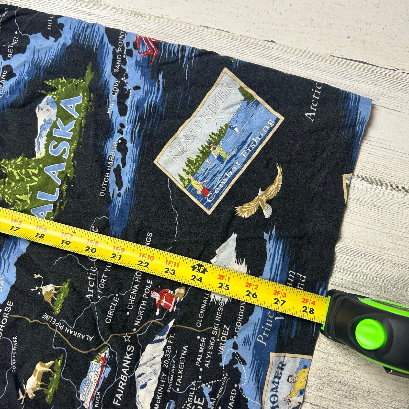 Vintage David Carey Original Alaska Fish Theme Hawaiian Shirt Size US XL / EU 56 / 4 - 10 Thumbnail