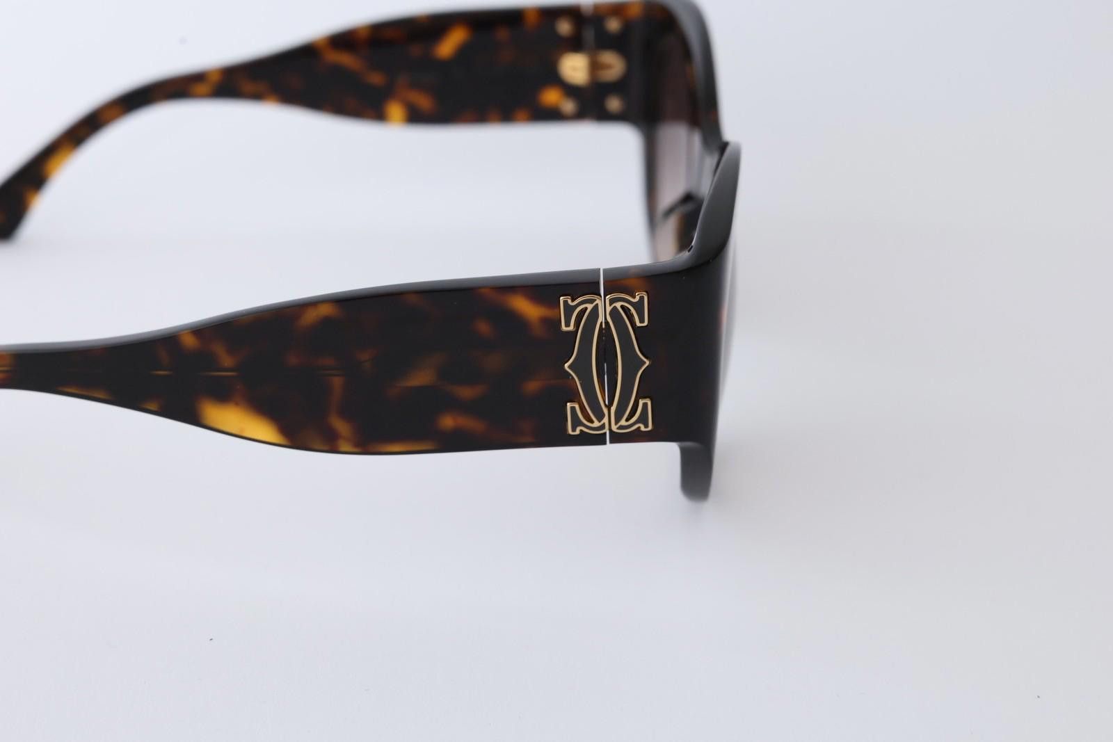 Cartier New Cartier eyewear optical sunglasses CT0305S 002 havana Size ONE SIZE - 7 Thumbnail