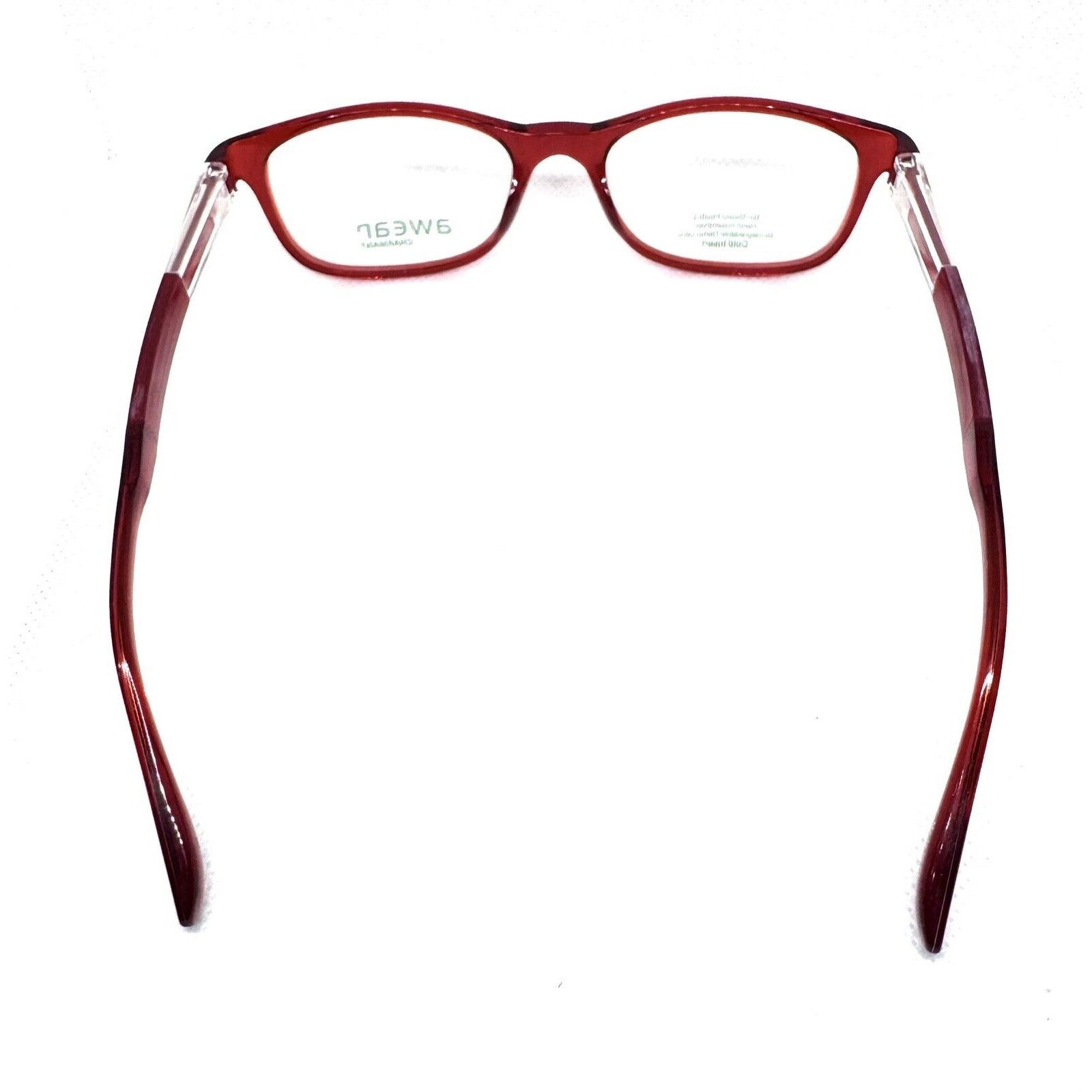Other AWEAR CHARMANT CC3703 RED CLEAR FLEX COOLEYEGLASSES Size ONE SIZE - 5 Thumbnail