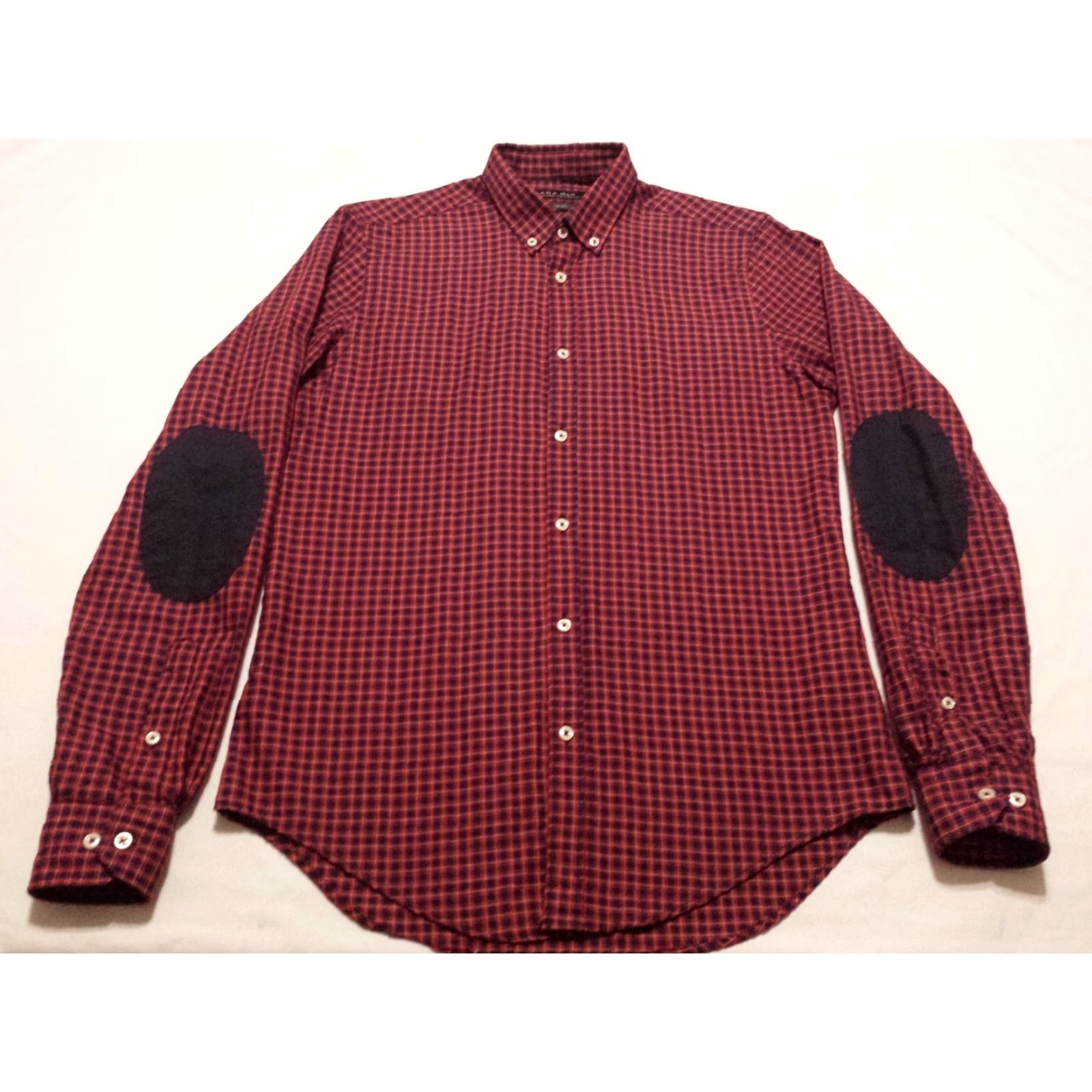 Zara Zara Man Mens Small Shirt Slim Fit Long Sleeve Button-Down Multicolor Plaid Size US S / EU 44-46 / 1 - 3 Thumbnail