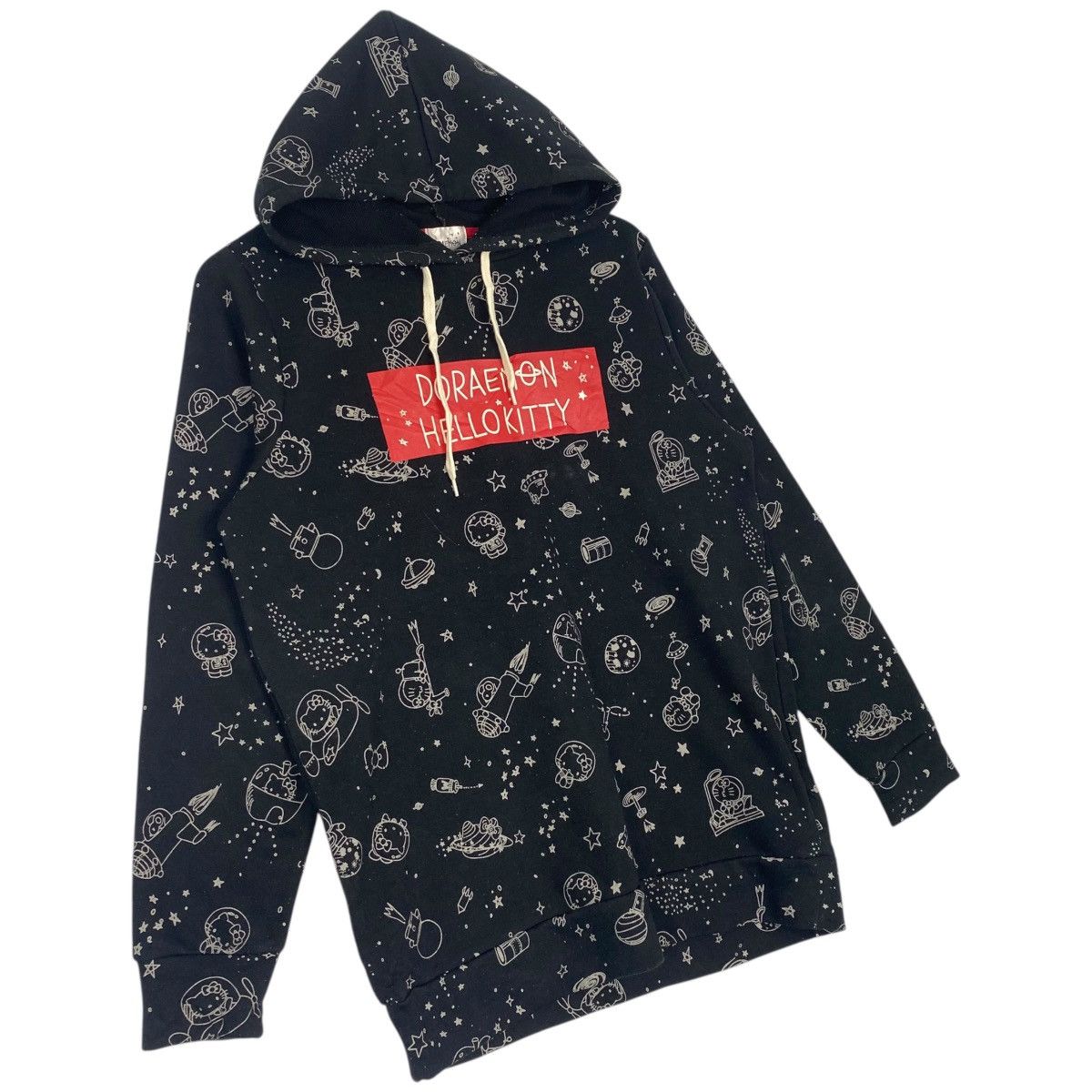 Other Vintage Doraemon X Hello Kitty All Over Print Hoodie Sweater Size US L / EU 52-54 / 3 - 3 Thumbnail