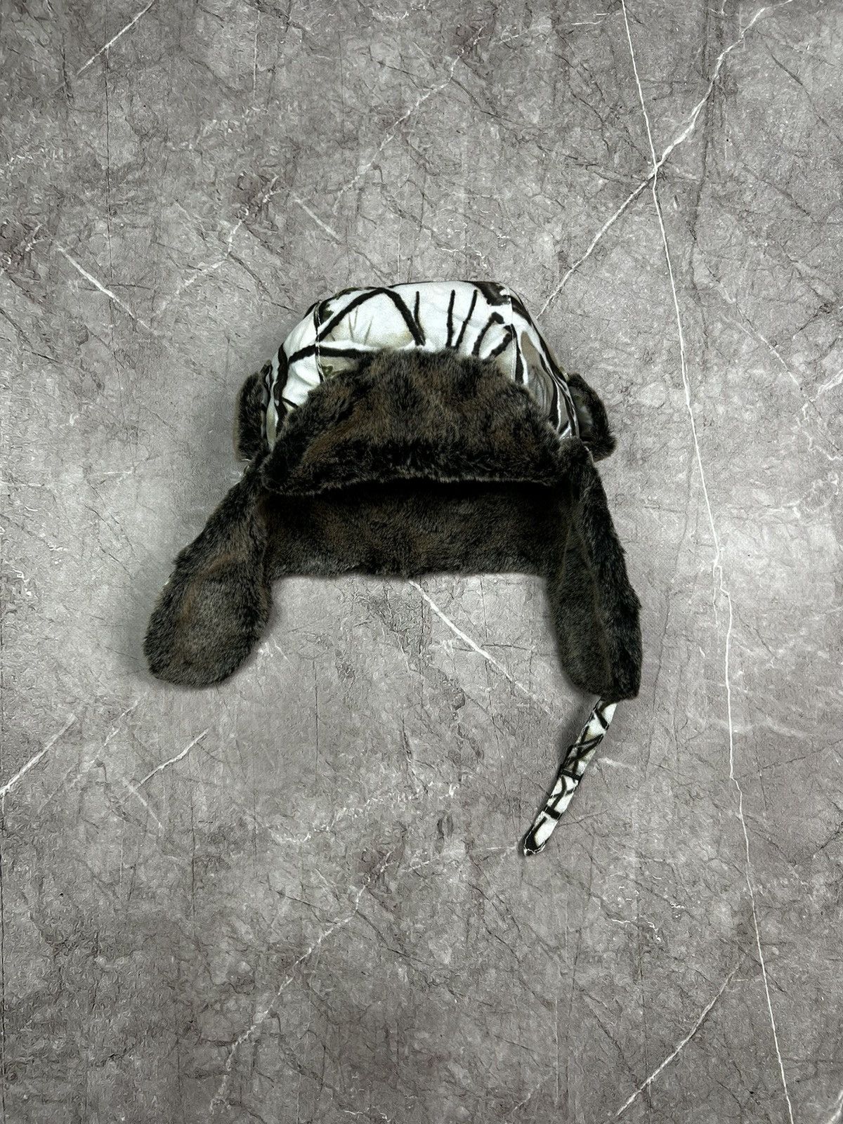 Hysteric Glamour VINTAGE Y2K Realtree Camo Trapper Ushanka Faux Fur Hat A8G Size ONE SIZE - 4 Thumbnail