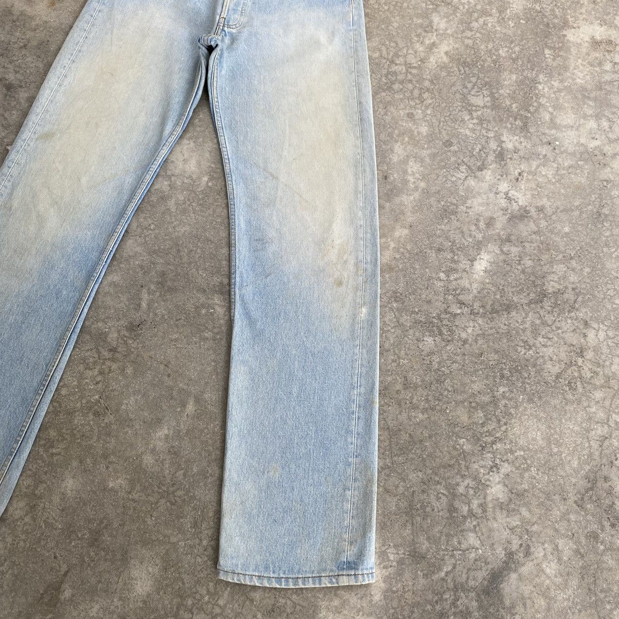 Levi's Vintage 1990 Levis 501 Light Blue Mud Jeans Size US 31 - 6 Thumbnail