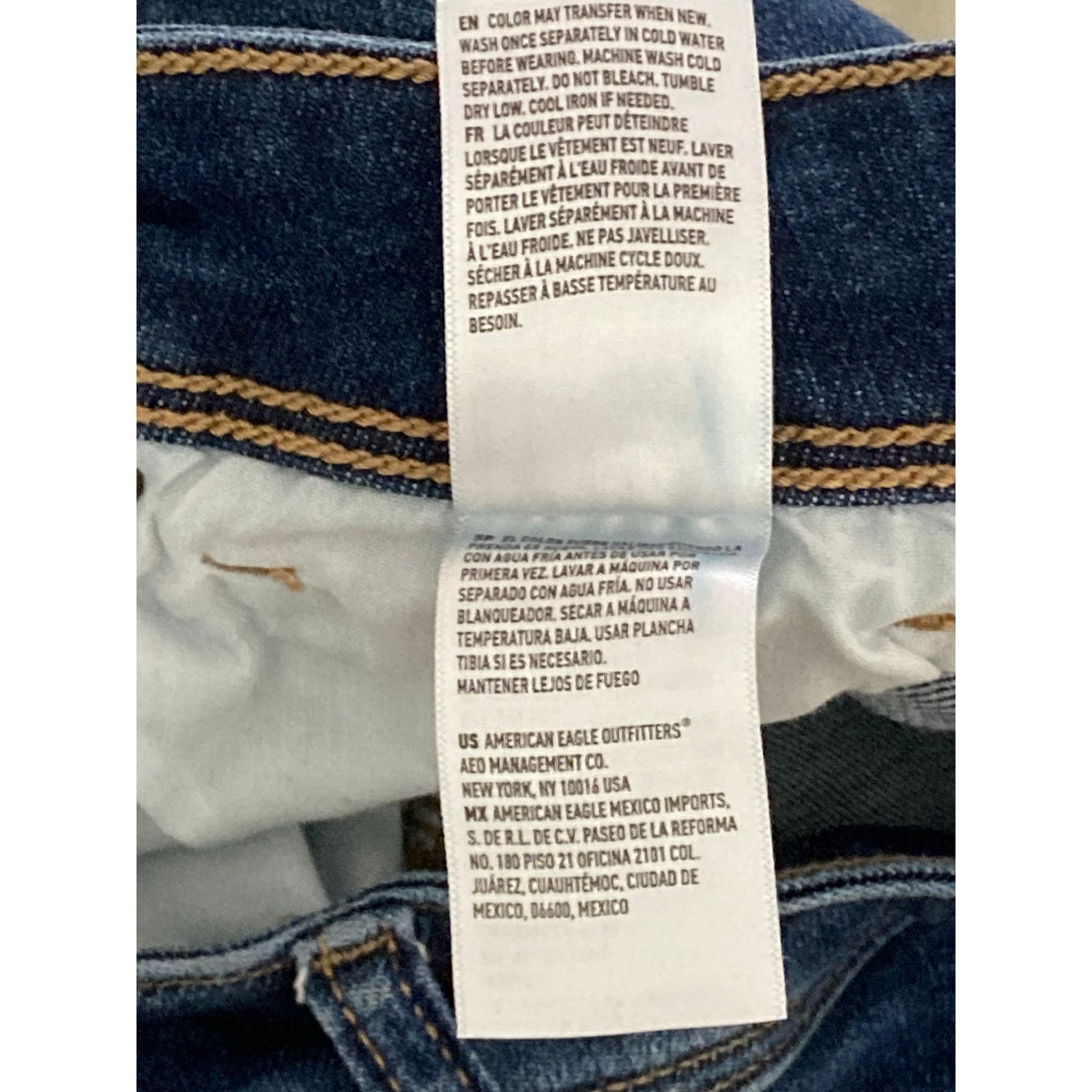 American Eagle Outfitters American Eagle Womens Jeans Sz 2 Bootcut Cargo Pockets Denim Size 26" / US 2 / IT 38 - 14 Thumbnail