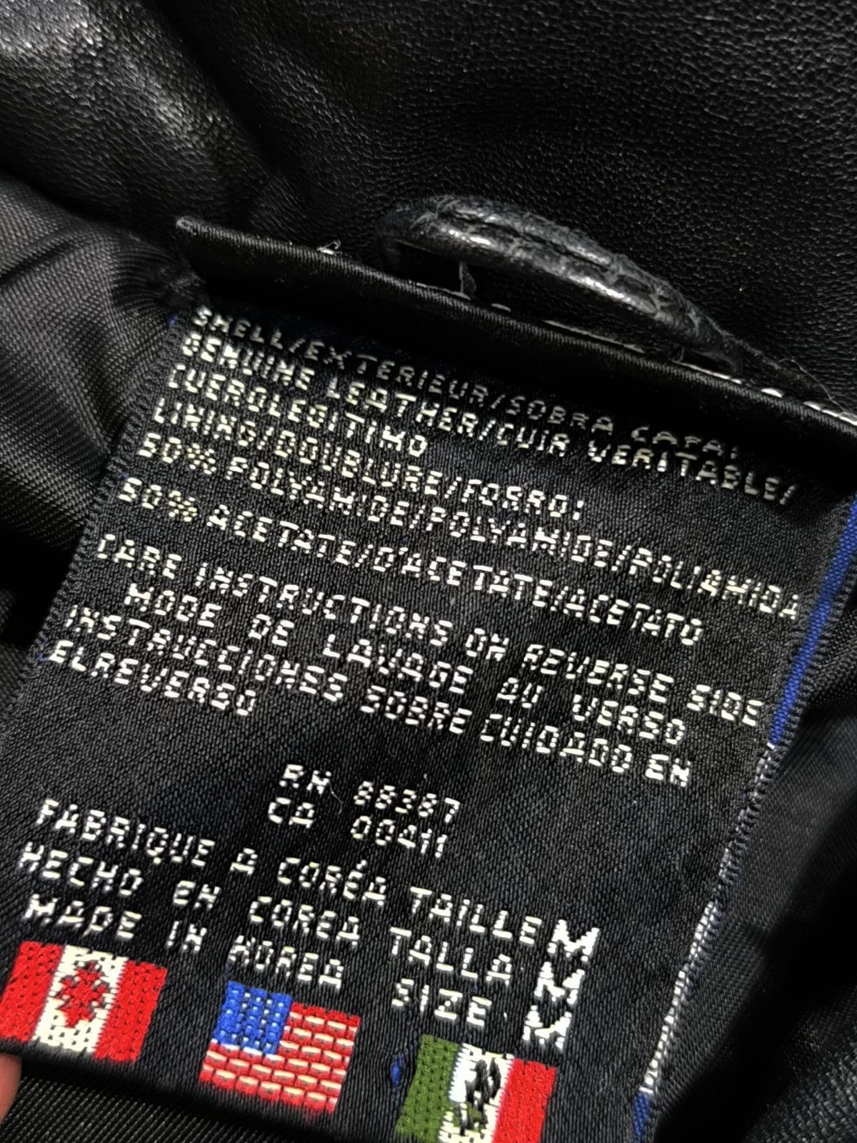 Adidas vintage Adidas three-stripe leather crop bomber jacket Size M / US 6-8 / IT 42-44 - 7 Thumbnail