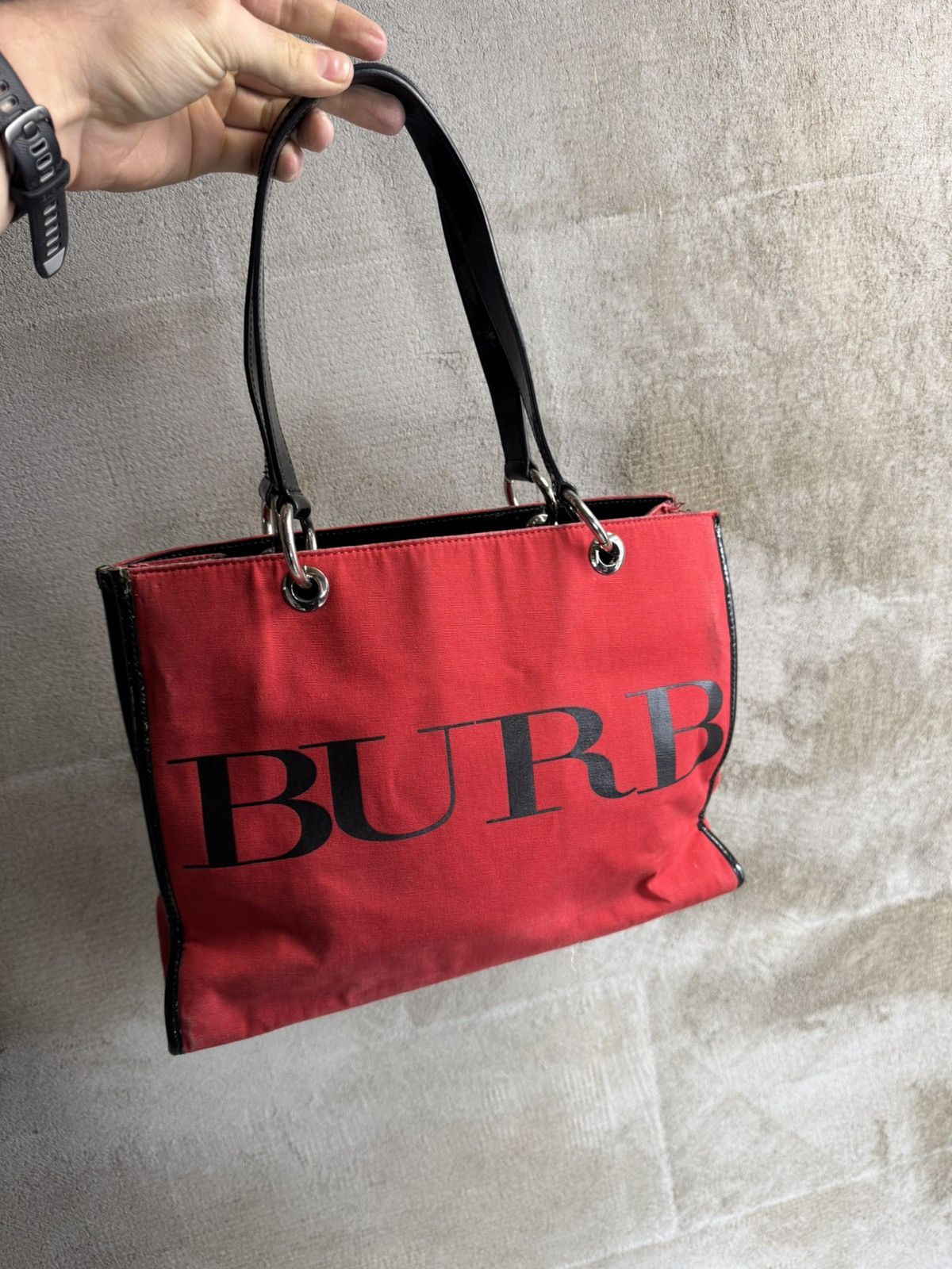 Burberry × Burberry Prorsum × Vintage Vintage Burberry Tote Bag Size ONE SIZE - 1 Thumbnail