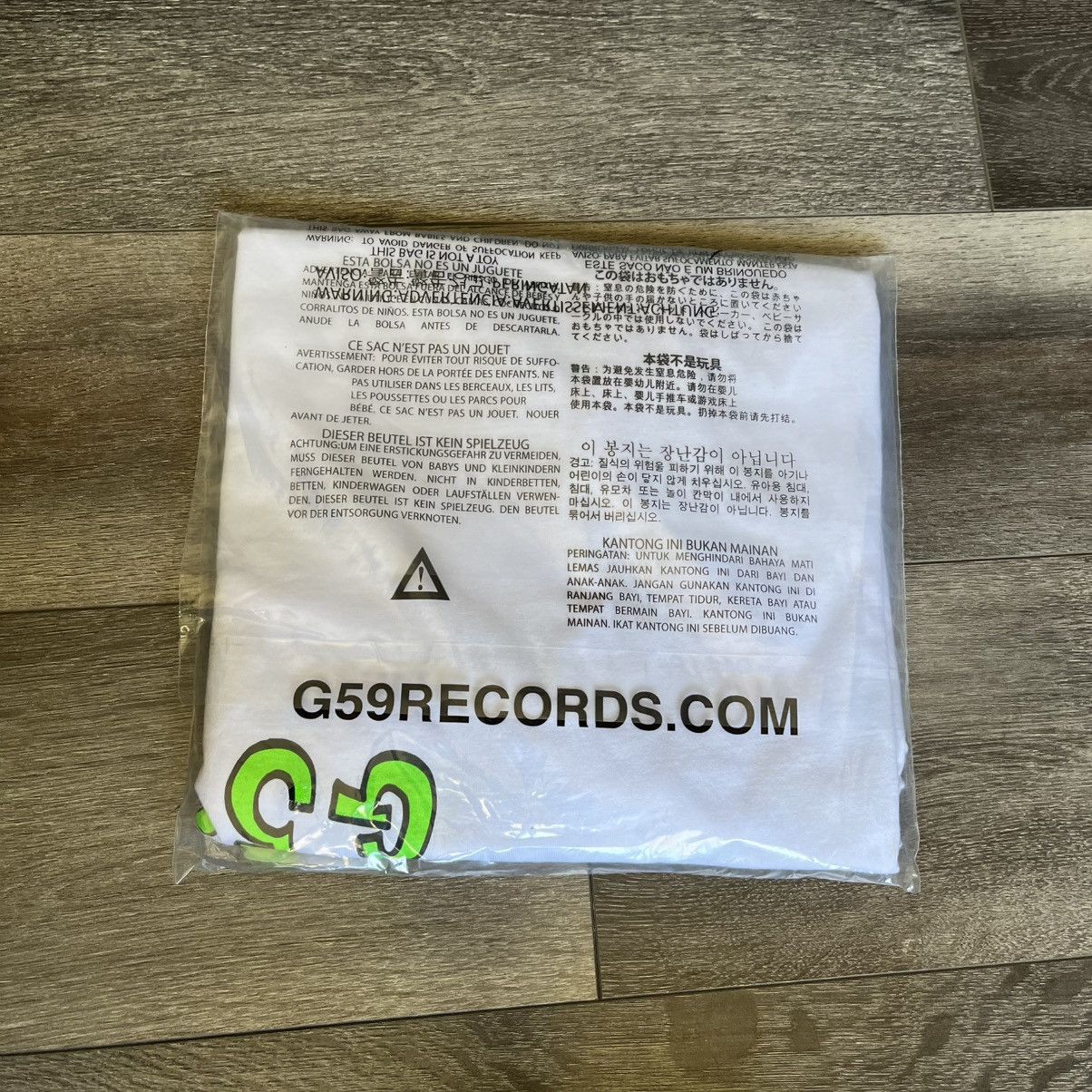 Asspizza Asspizza x G59 Records Suicideboys Hand Drawn Tee White New Size US L / EU 52-54 / 3 - 5 Thumbnail