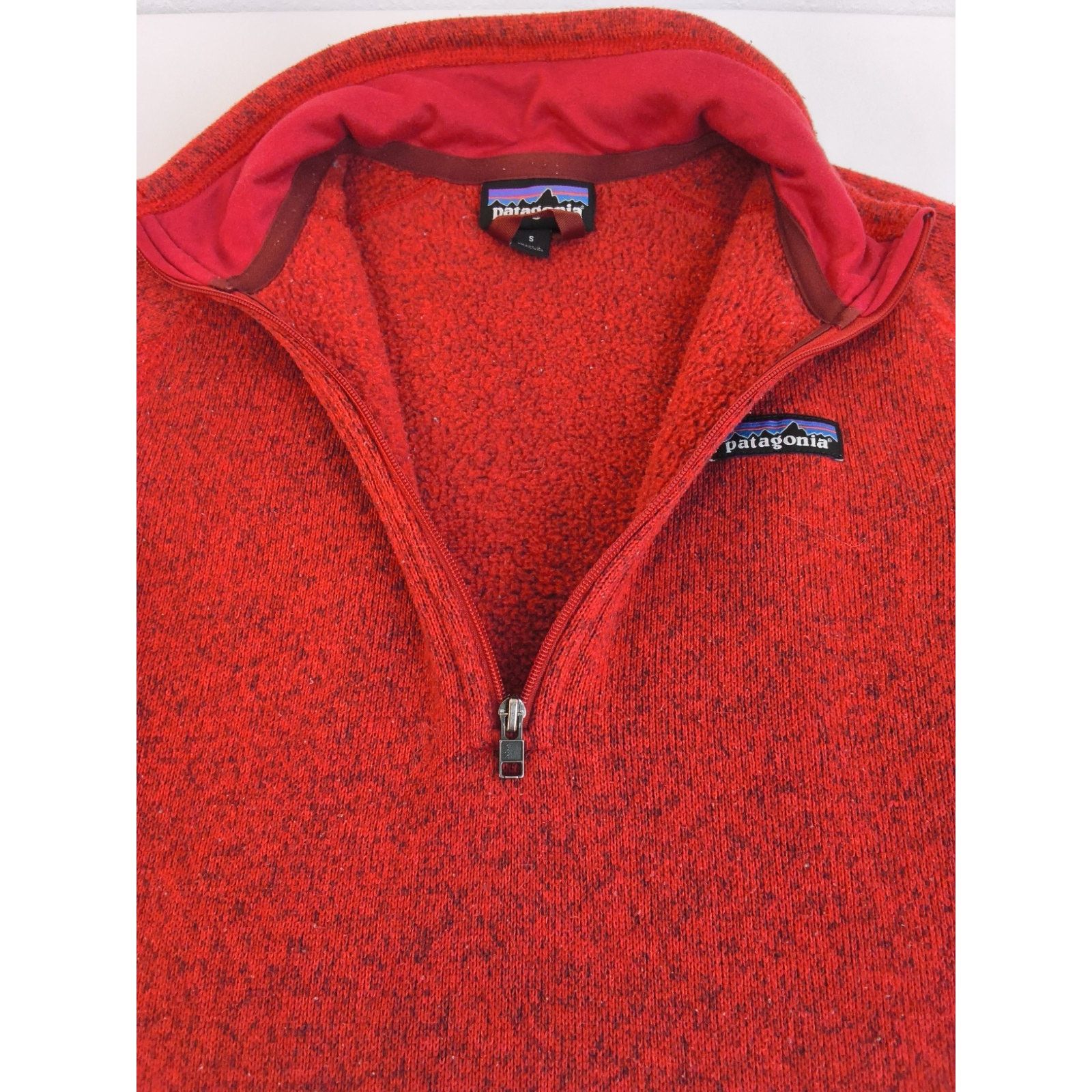 Patagonia Patagonia Better Sweater Women's S Red Knit 1/4 Zip Size S / US 4 / IT 40 - 6 Thumbnail