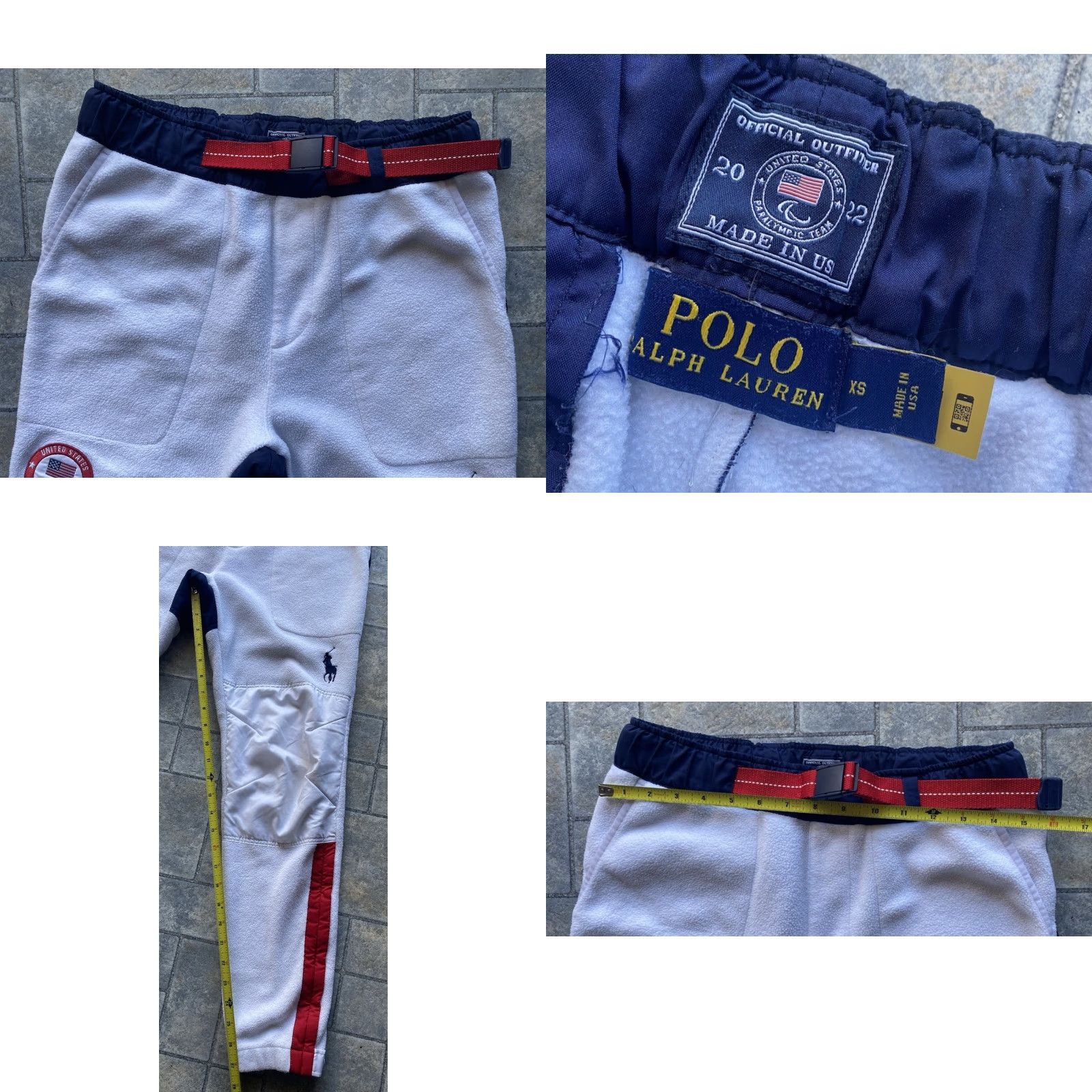 Polo Ralph Lauren Polo Ralph Lauren Pants USA Made XS Adult Multicolor United States Paralympic Team Sports Logo Activewear Men XS Size US XS / EU 42 / 0 - 8 Thumbnail