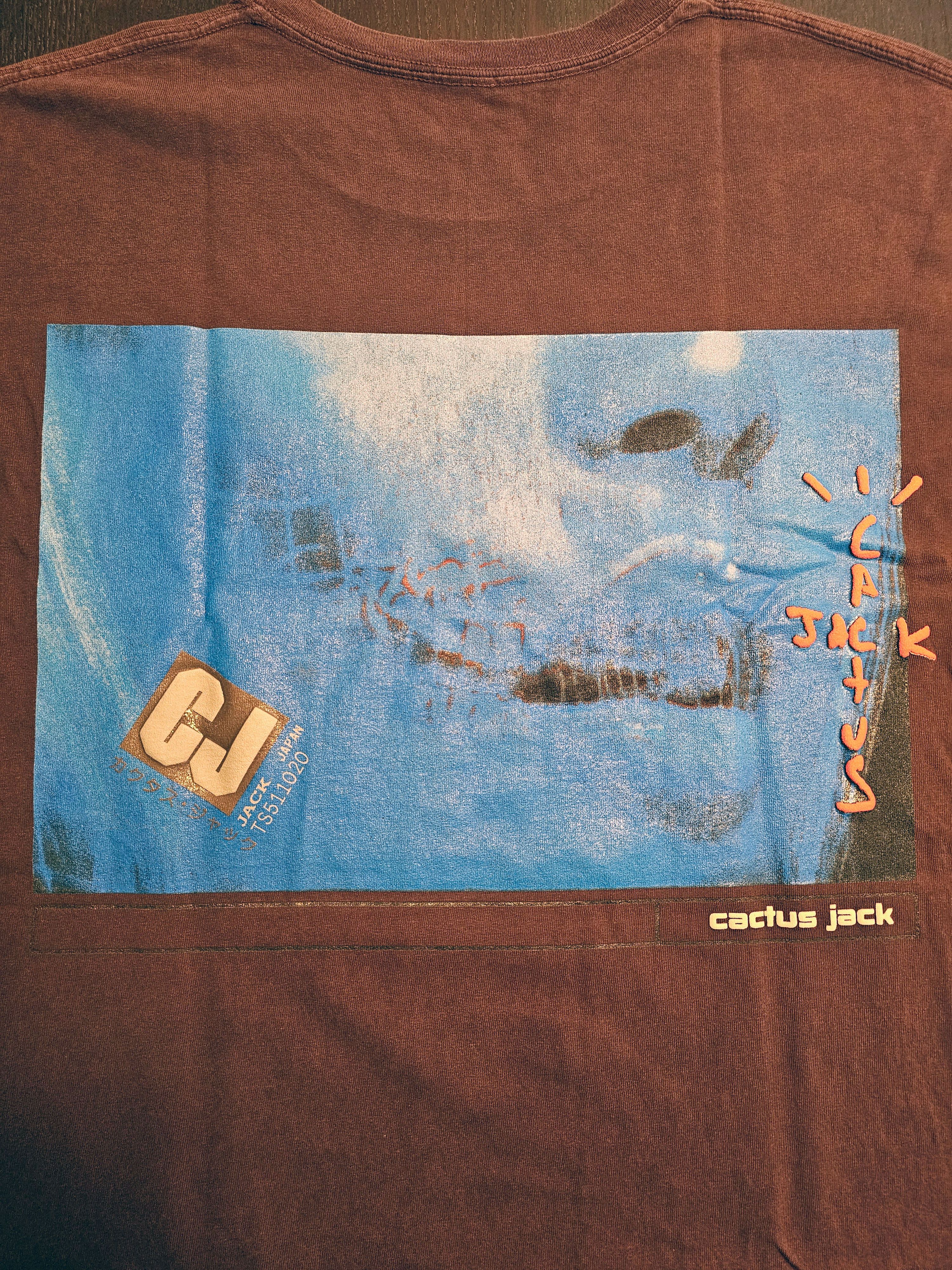 Travis Scott Travis Scott Cactus Jack Logo T-Shirt Size US L / EU 52-54 / 3 - 4 Thumbnail