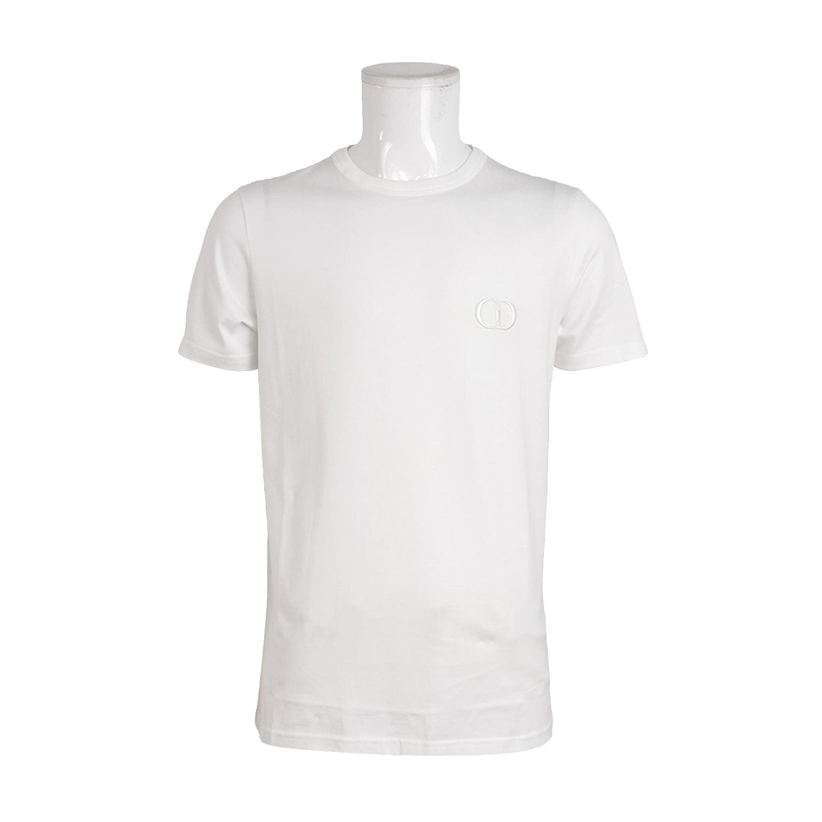 Dior Dior CD Icon Embroidered T-Shirt White Size M Size US M / EU 48-50 / 2 - 1 Thumbnail