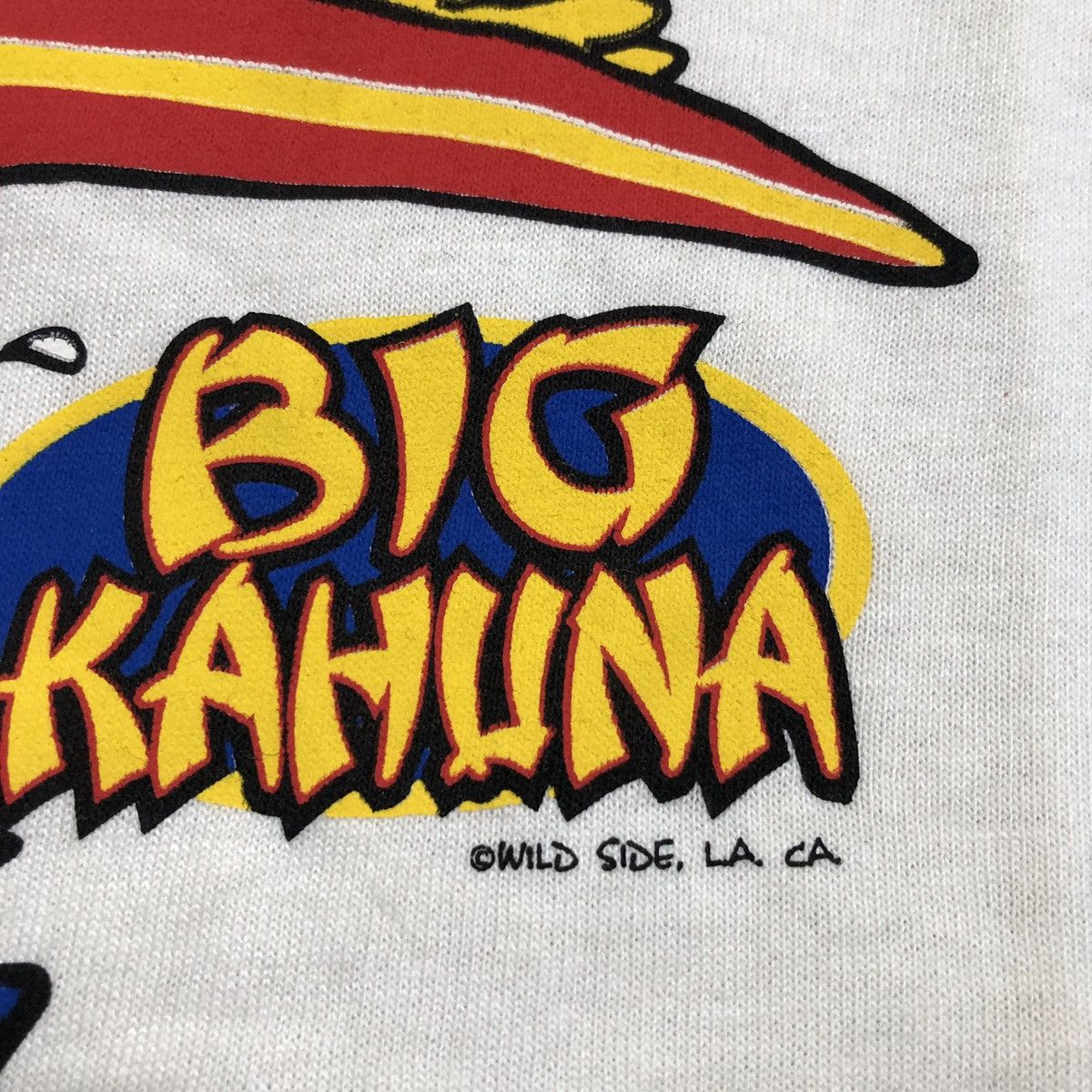 Vintage Vintage 90s Raglan Big Kahuna T-Shirt Size US M / EU 48-50 / 2 - 3 Thumbnail