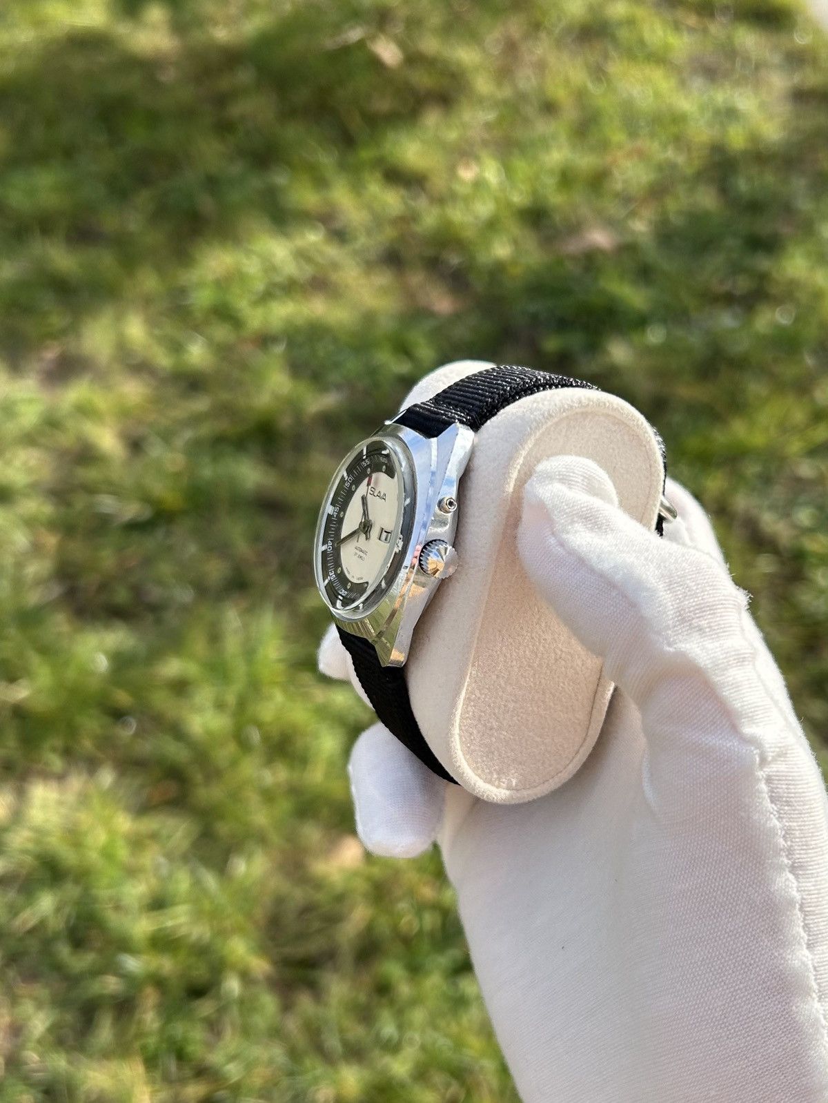 Vintage Vintage Watch Slava Made in USSR Soviet Mechanical 1980s Size ONE SIZE - 7 Thumbnail