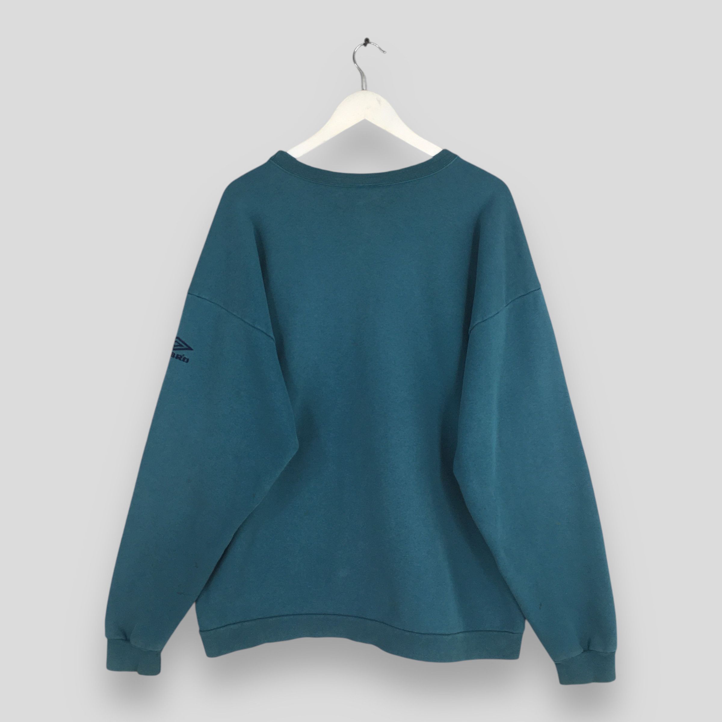Umbro Vintage 90s Umbro Soccer Sportswear Green Sweatshirt XLarge Size US XL / EU 56 / 4 - 8 Thumbnail