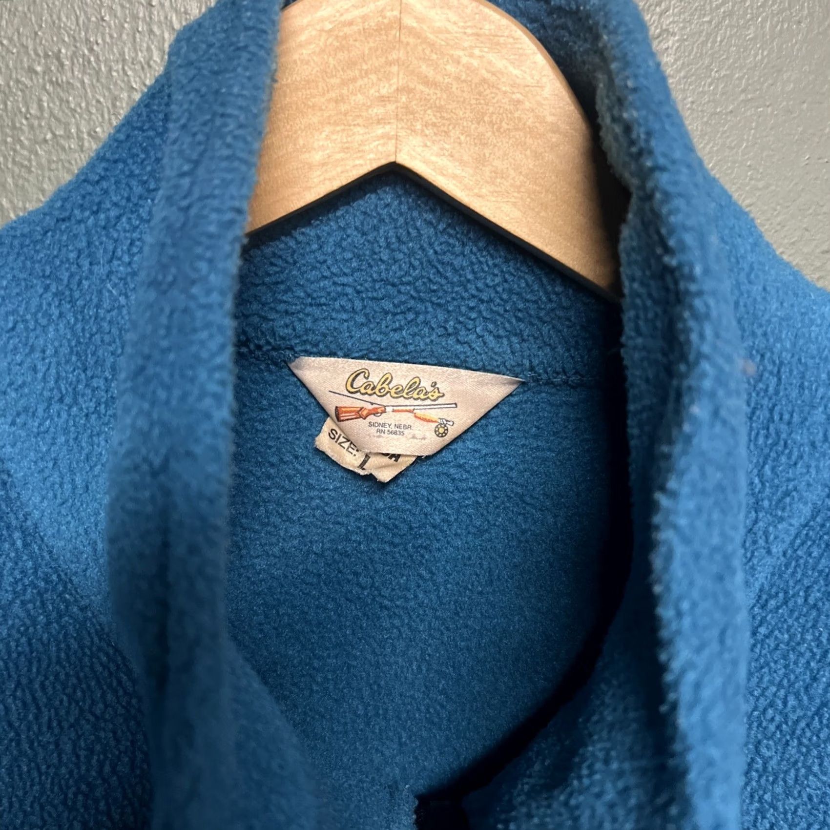 Vintage VINTAGE Cabela's Polartec Jacket Adult Medium Teal Green Canada Mens Fleece Size US M / EU 48-50 / 2 - 2 Thumbnail