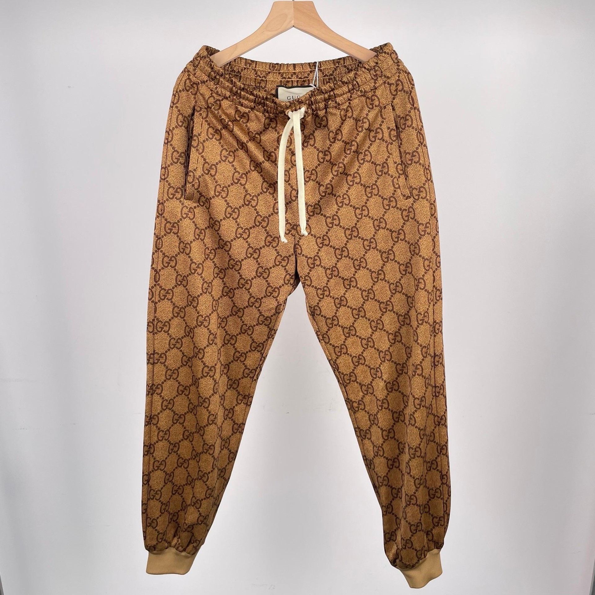 Gucci Gucci Brown Monogram Logo Pants Size US 30 / EU 46 - 1 Thumbnail