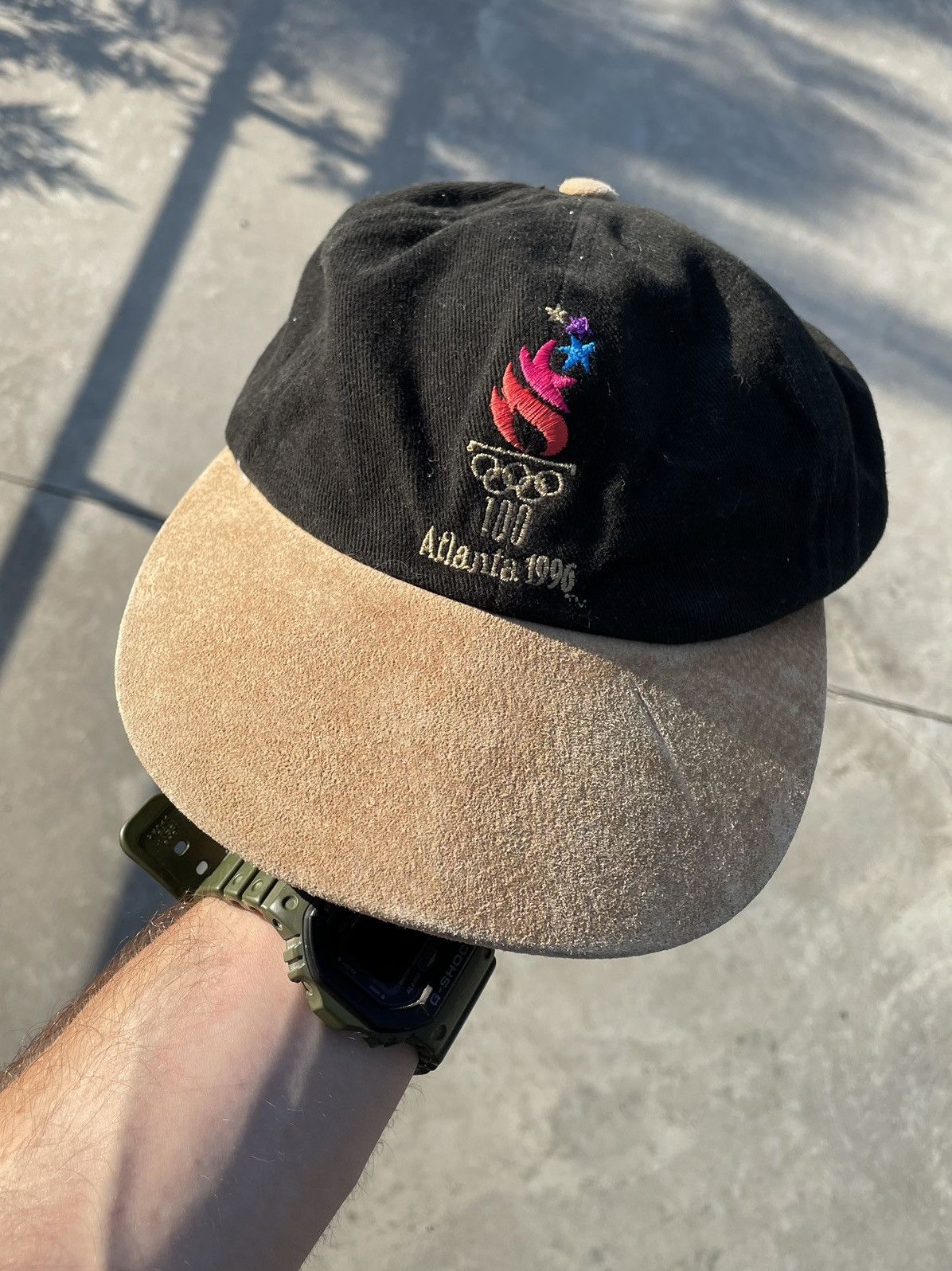 Japanese Brand × USA Olympics Atlanta 1996 Vintage Hat Y2K Cap Olympic Games USA Size ONE SIZE - 3 Thumbnail
