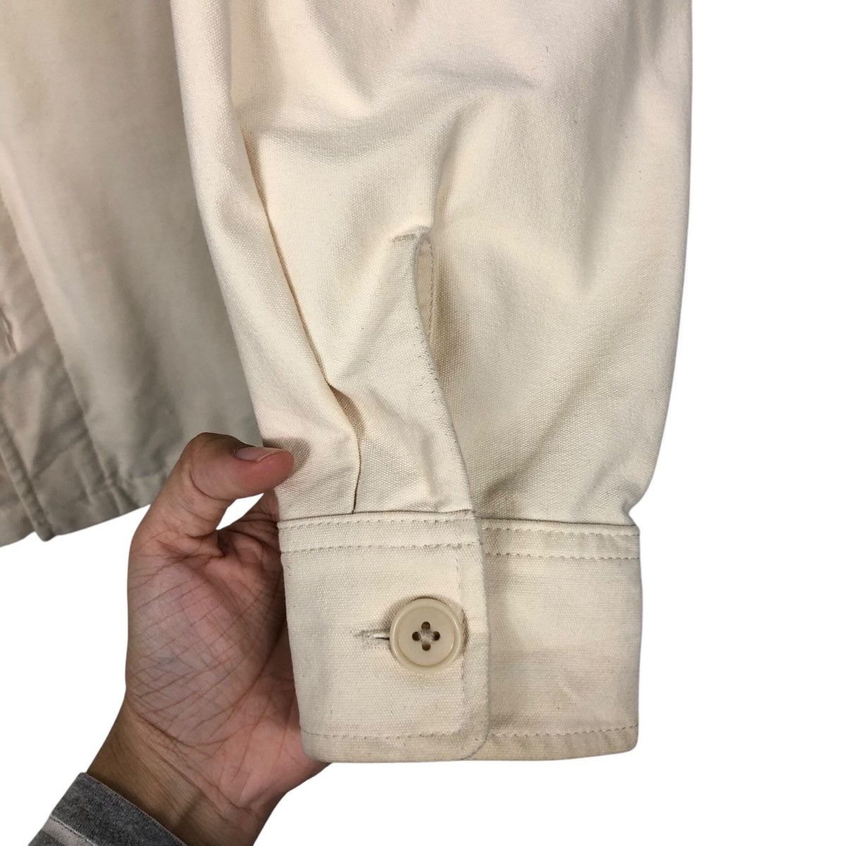 Japanese Brand 📌Vintage Chore Button Jacket Uniqlo Japan Issey Miyake Size US S / EU 44-46 / 1 - 16 Thumbnail