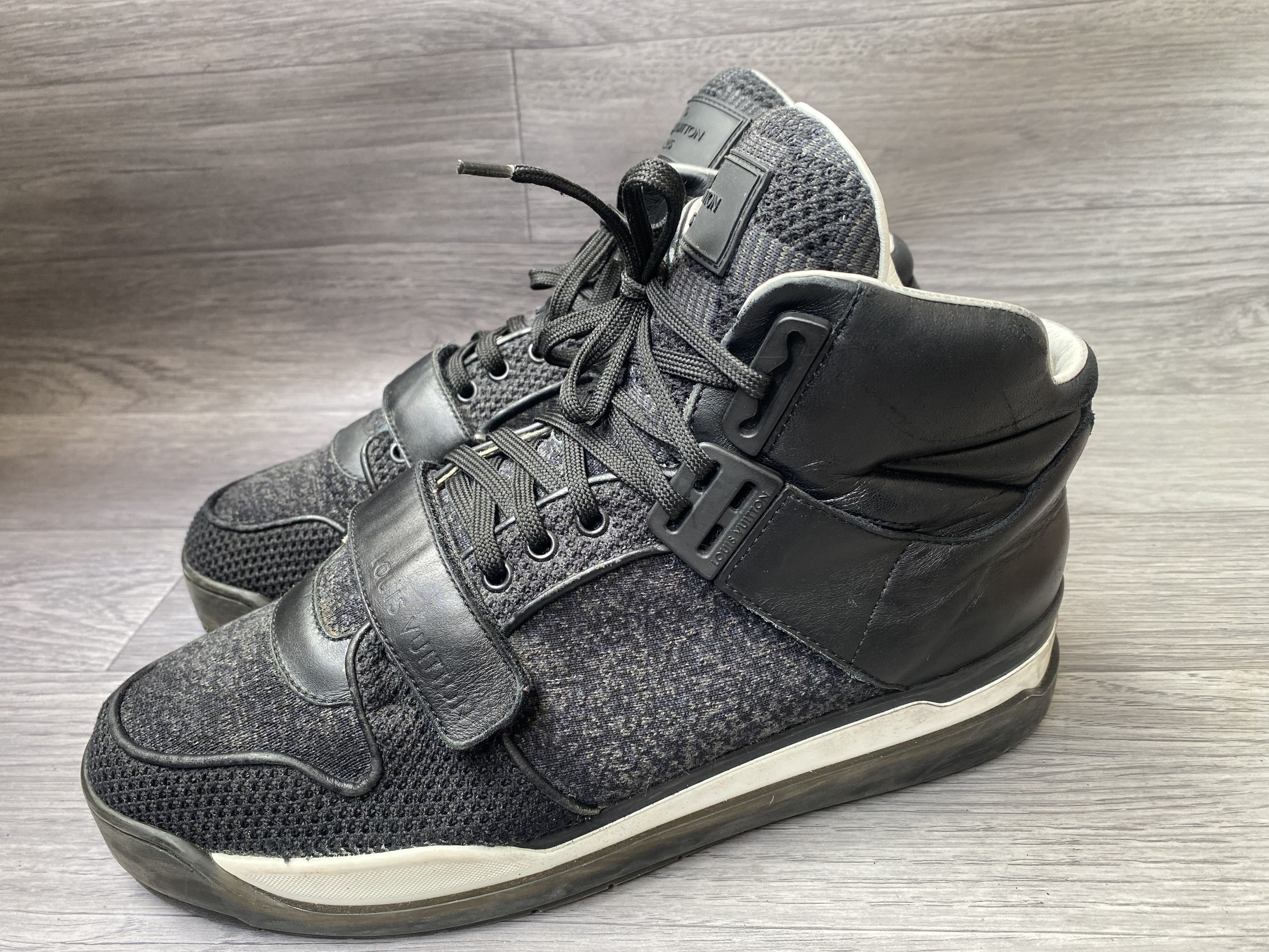 Louis Vuitton Louis vuitton trail blazer knit hi-top sneaker uk 7 Size US 8 / EU 41 - 5 Thumbnail