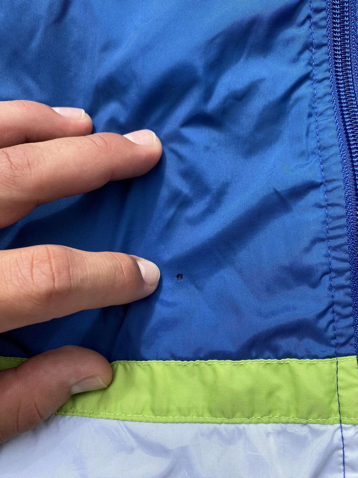Nike × Vintage 90’s NIKE COURT RARE MULTI LOGO RETRO SWOOSH NYLON JACKET Size US L / EU 52-54 / 3 - 6 Thumbnail