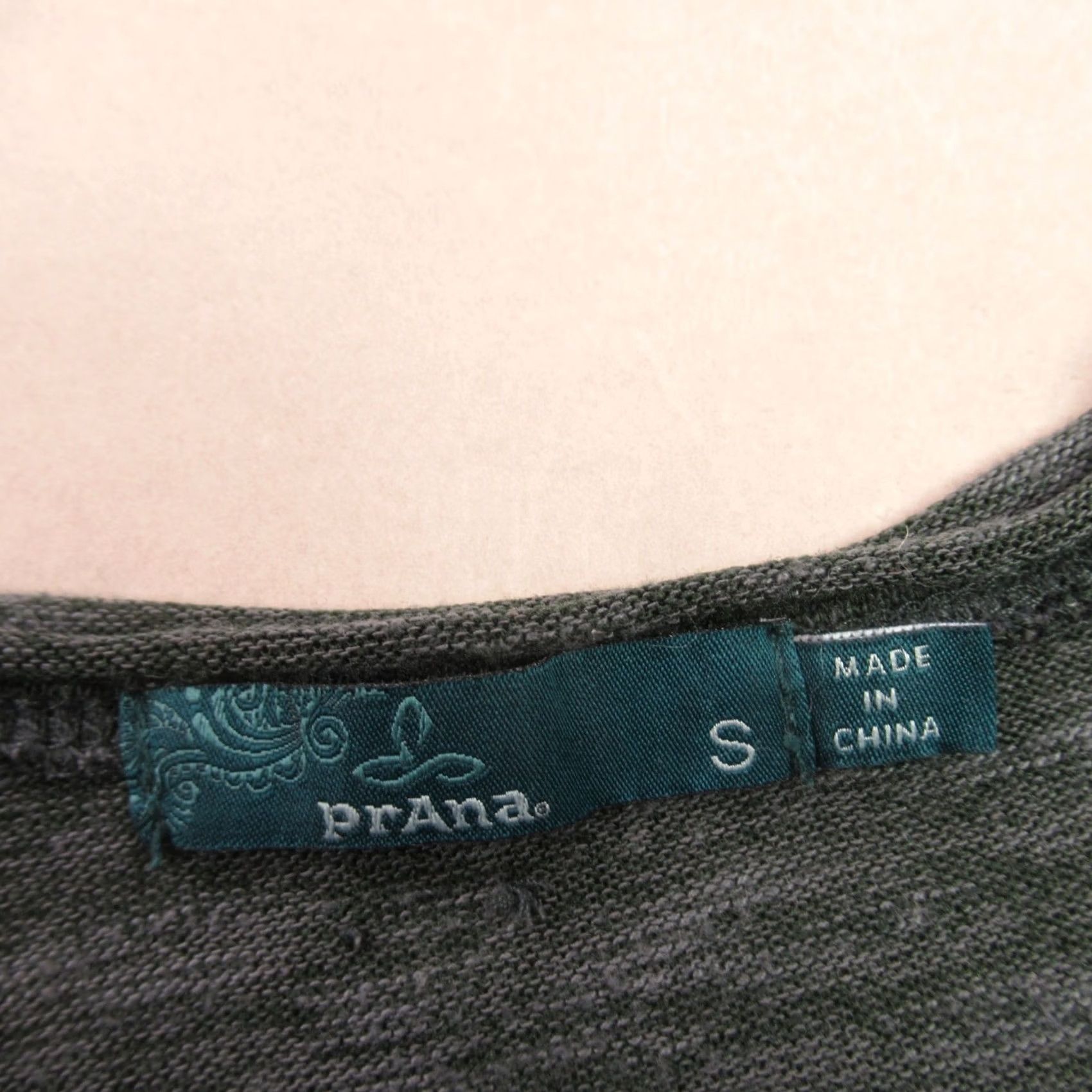 Prana Prana Shirt Womens Small Long Sleeve Pullover Gray Crew Neck Casual Size S / US 4 / IT 40 - 4 Thumbnail